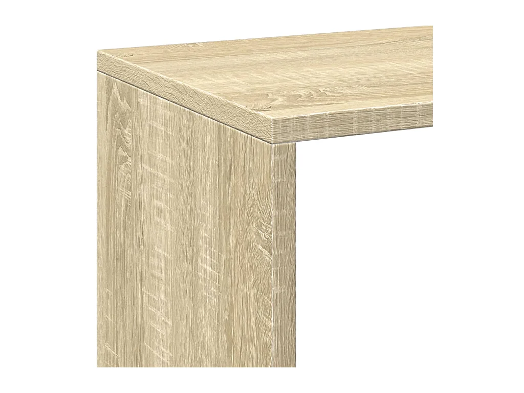 Libreria Divisorio Rovere Marrone 69,5x29x103,5cm in Truciolato