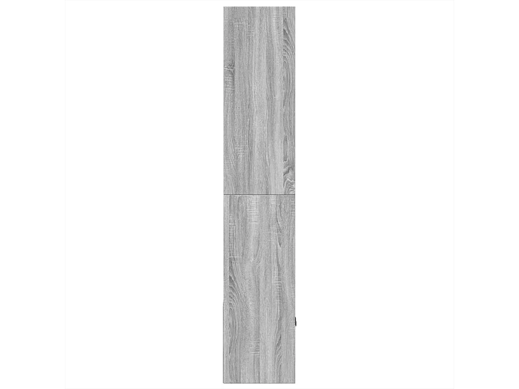 Bibliothèque sonoma gris 70x36x189 cm bois d'ingénierie