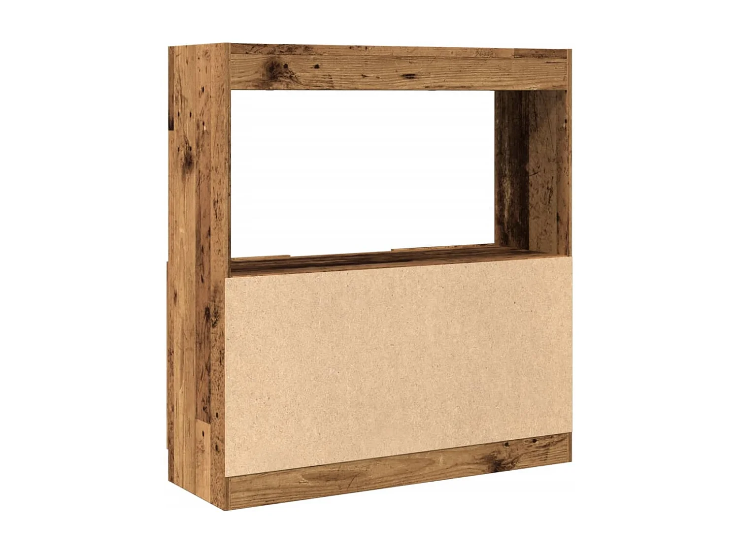 Highboard Betongrau 92x33x100 cm Holzwerkstoff