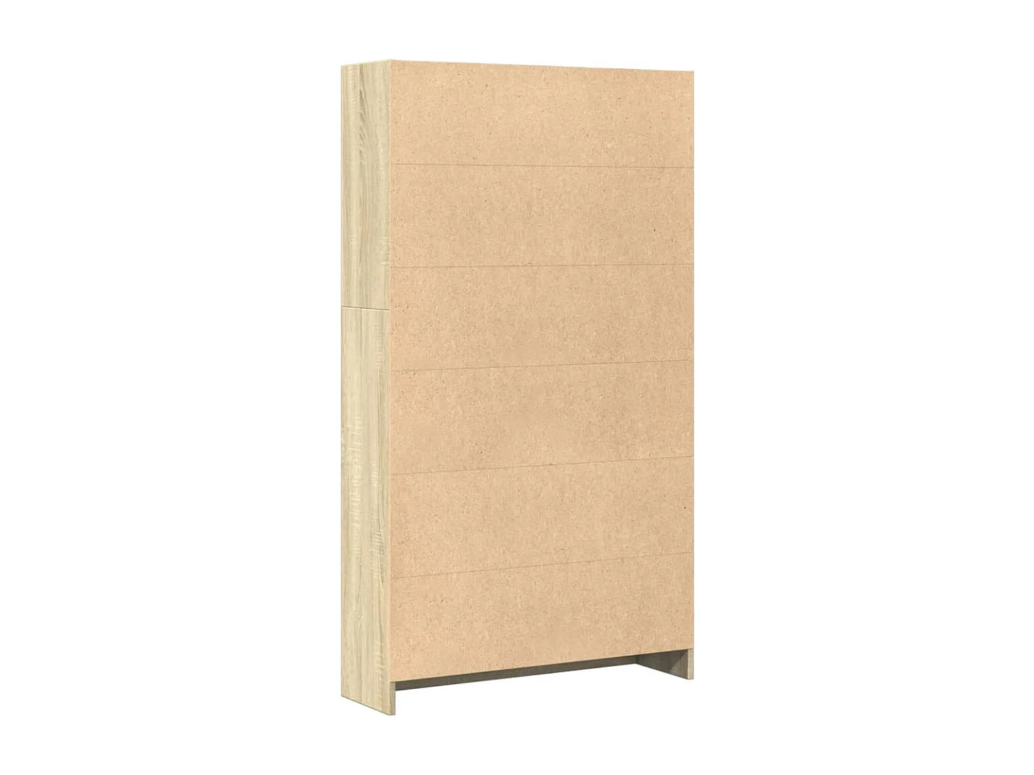 Libreria Bianca 80x24x143 cm in Legno Multistrato