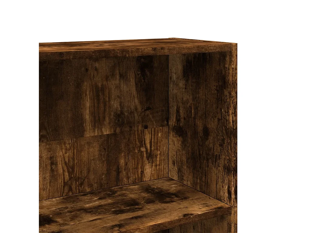 Bibliothèque chêne sonoma 80x24x176 cm bois d'ingénierie