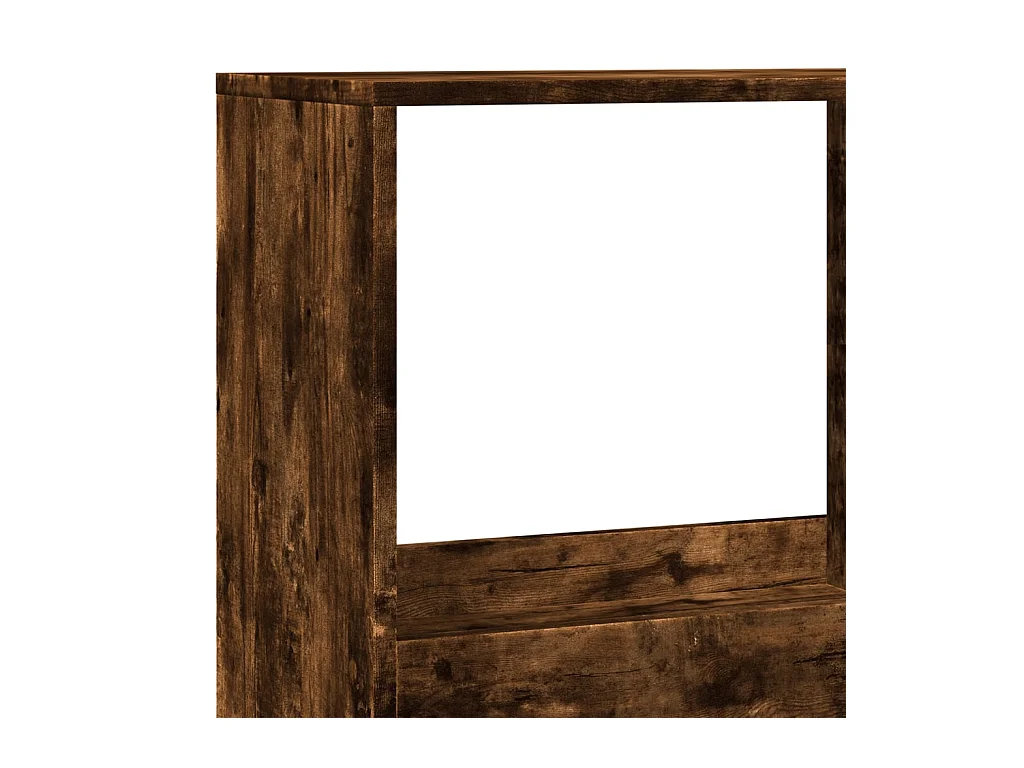 Cloison de séparation noir 100x33x175 cm bois ingénierie
