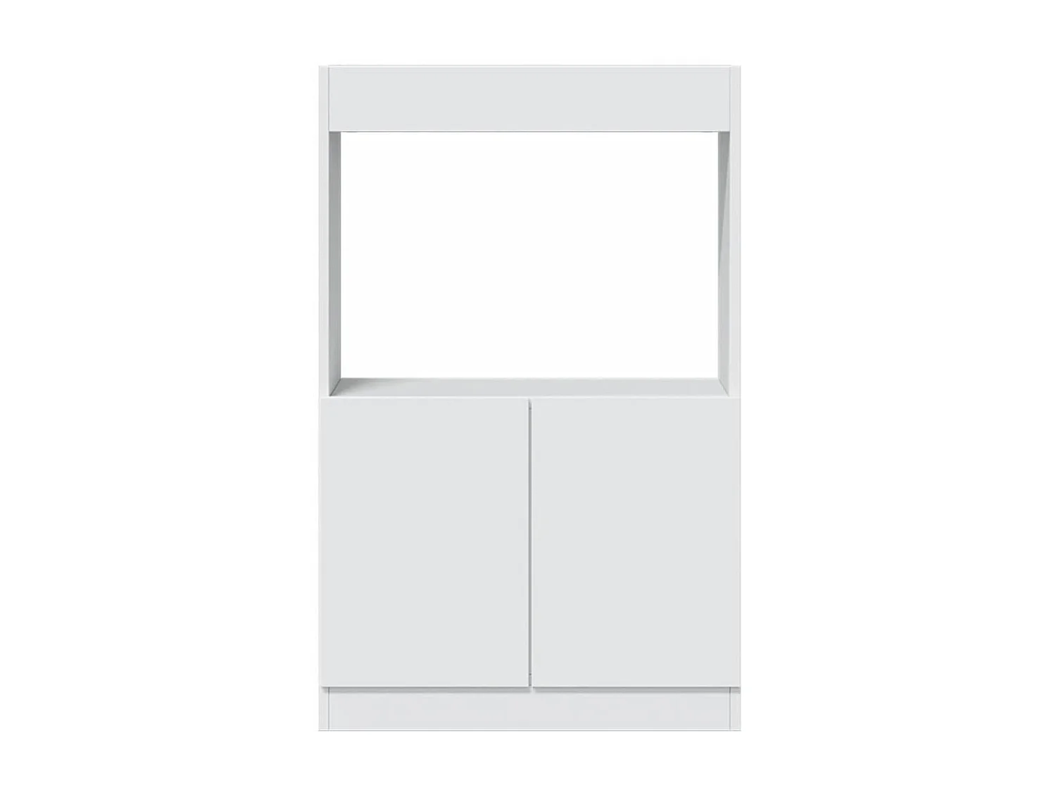 Credenza Bianca 63x33x100 cm in Truciolato