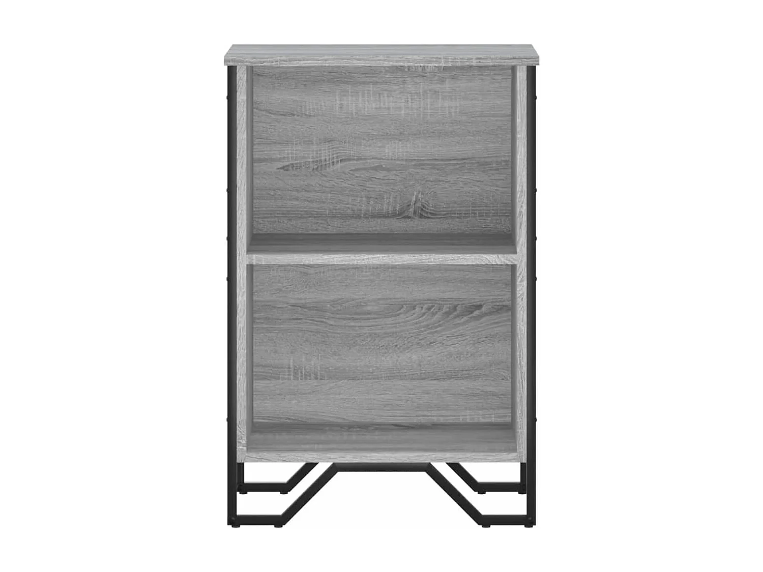 Libreria Grigio Sonoma 50x31x74,5 cm in Legno Multistrato