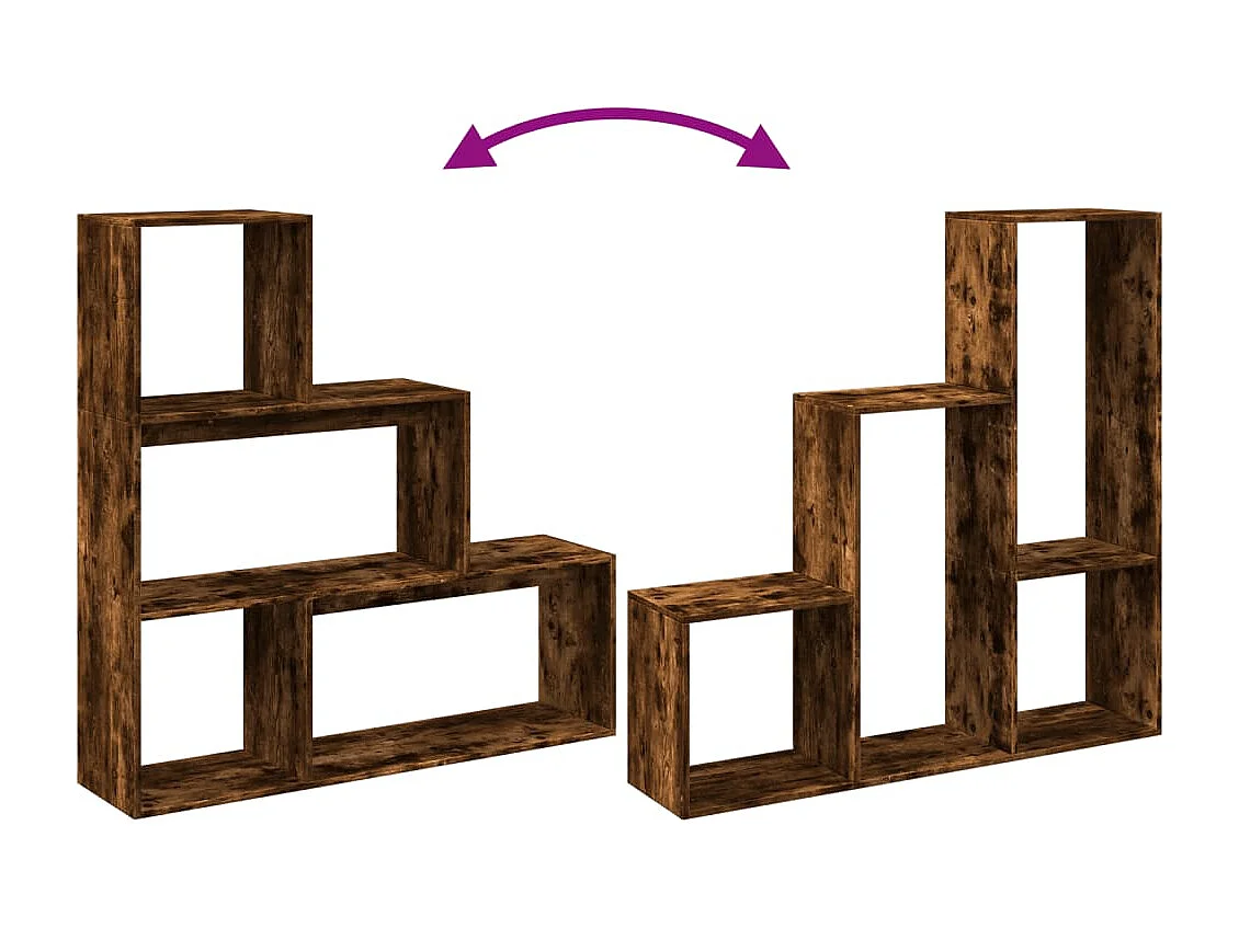 Bibliothèque vieux bois 80x30x189 cm bois d'ingénierie