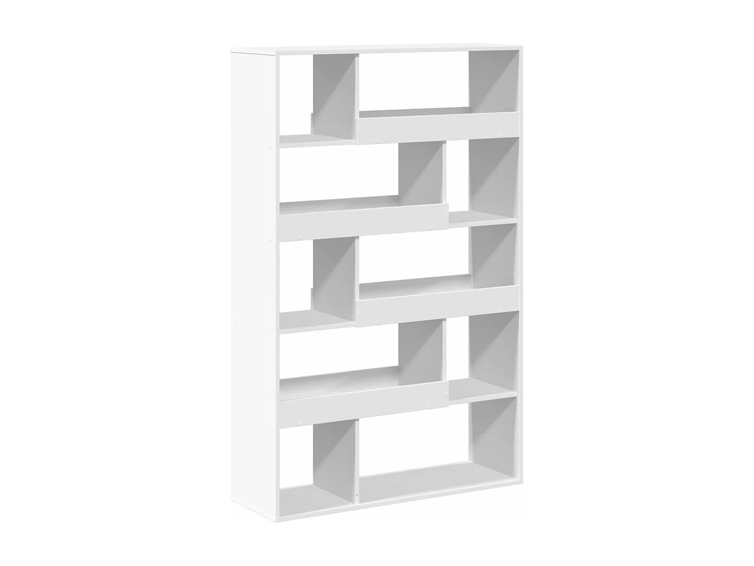 Cloison de séparation blanc 100x33x156,5 cm bois d'ingénierie