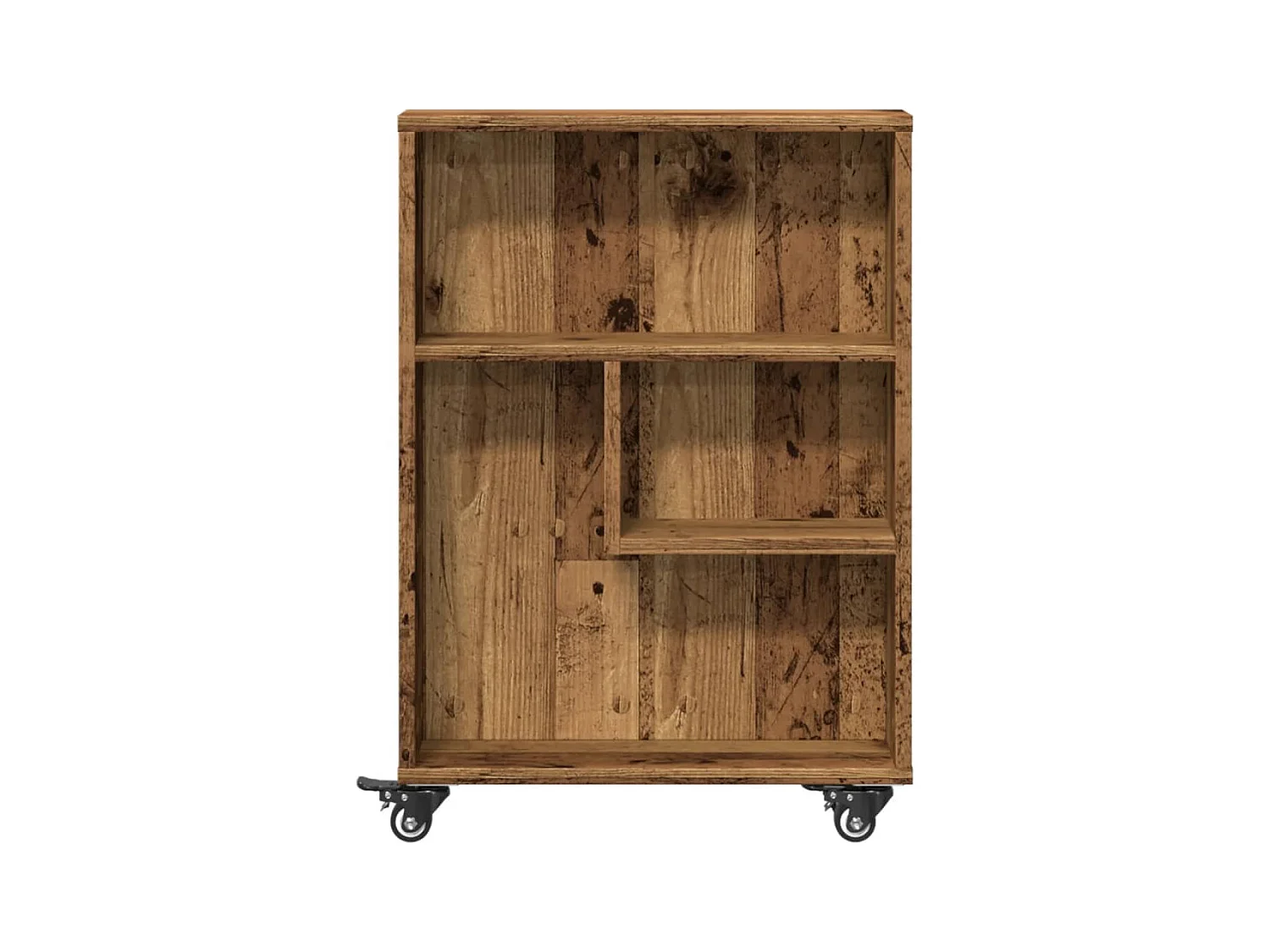 Trólei de arrumação estreito derivados de madeira madeira velha