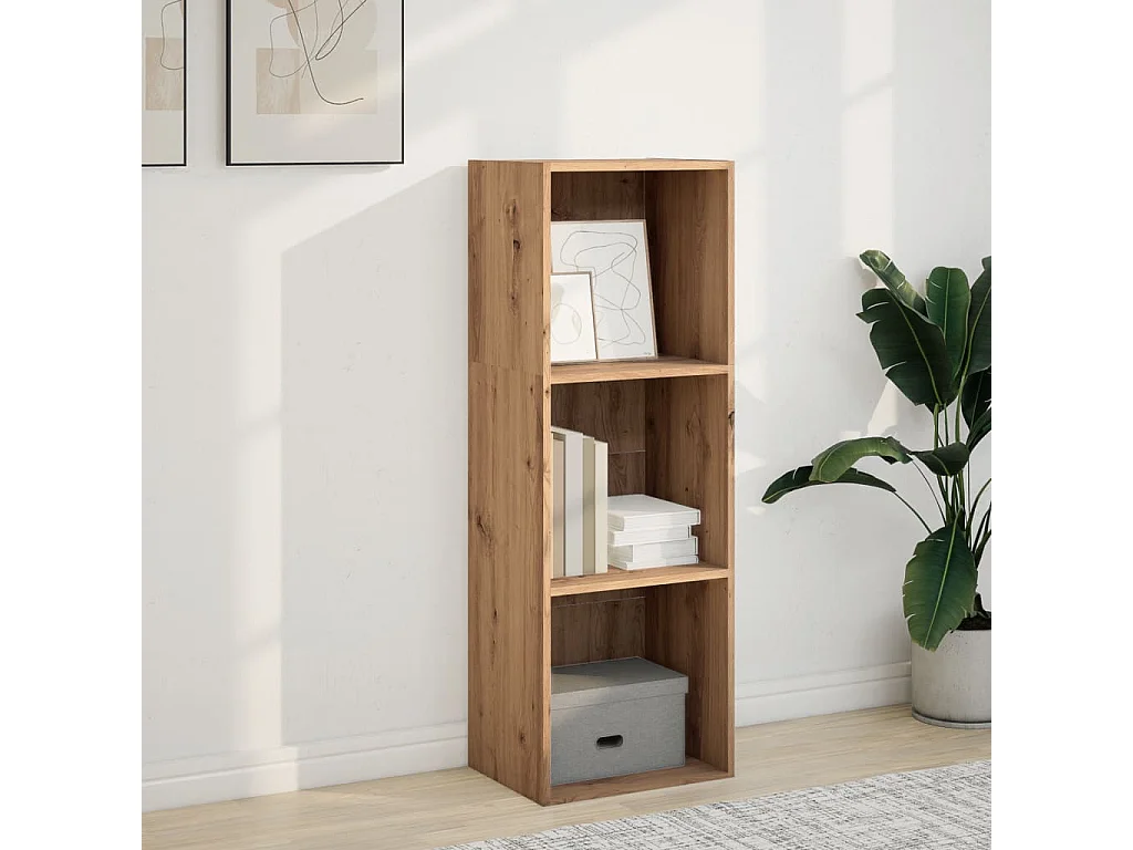 Libreria Rovere Artigianale 40x30x114 cm in Legno Multistrato