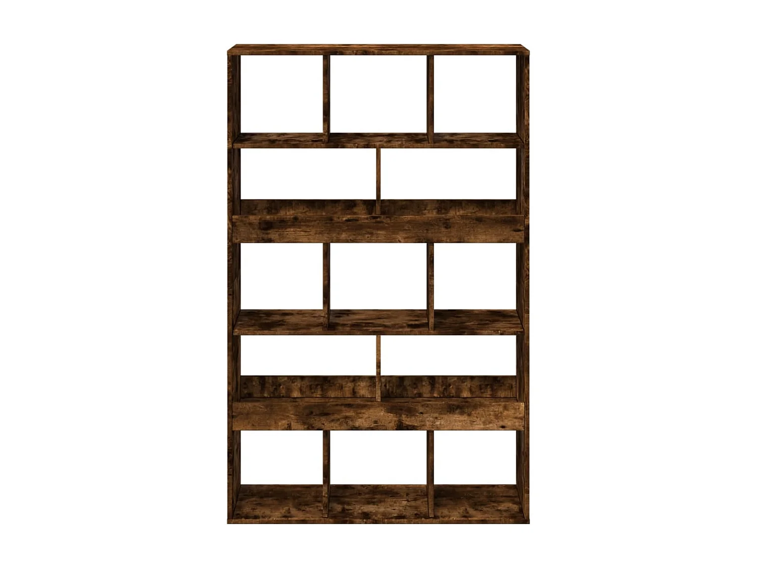 Libreria Rovere Fumo 100x33x156,5 cm in Truciolato