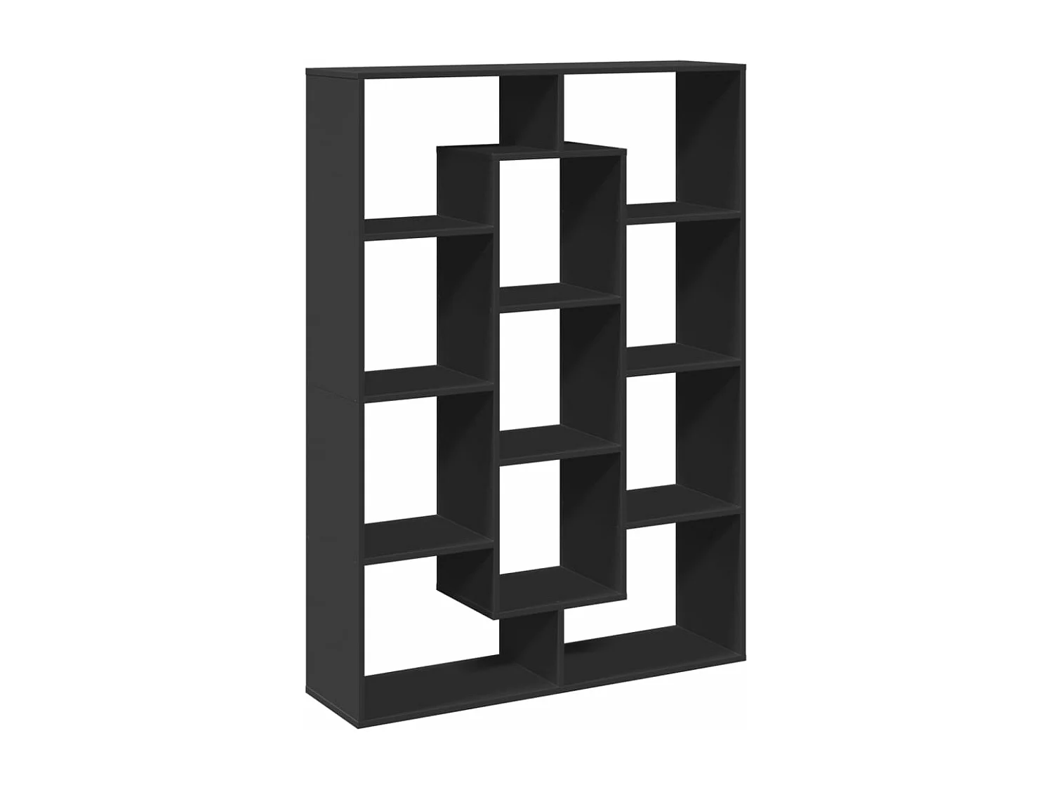 Bibliothèque sonoma gris 40x24x176 cm bois d'ingénierie