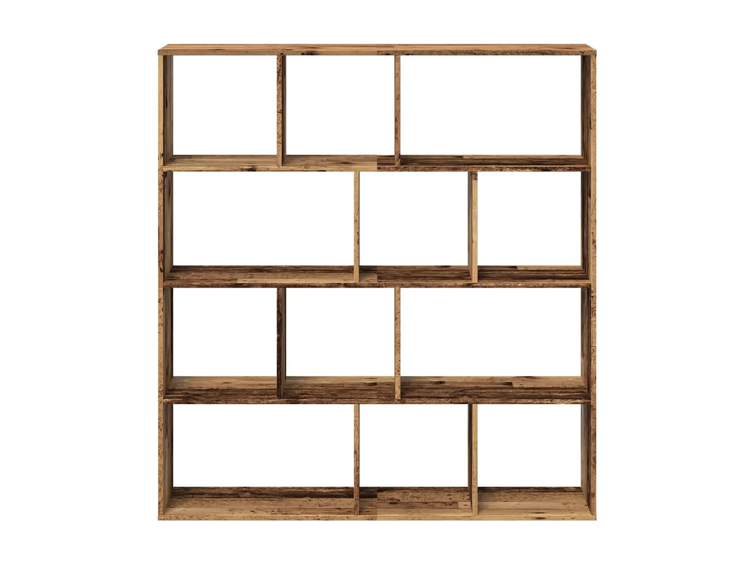 Libreria Legno Antico 132x29x141,5 cm in Legno Multistrato