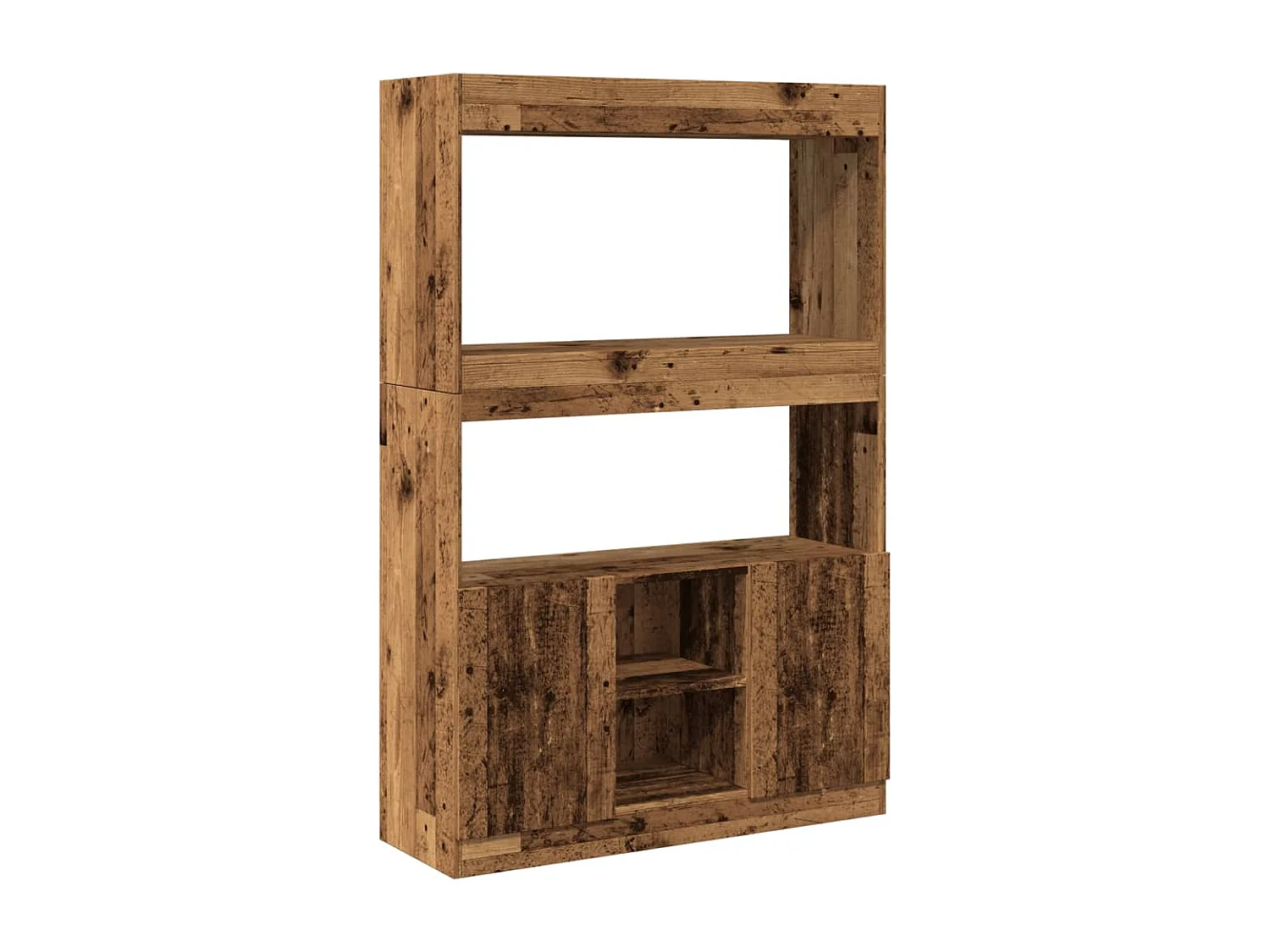 Credenza Legno Antico 92x33x140 cm in Legno Multistrato