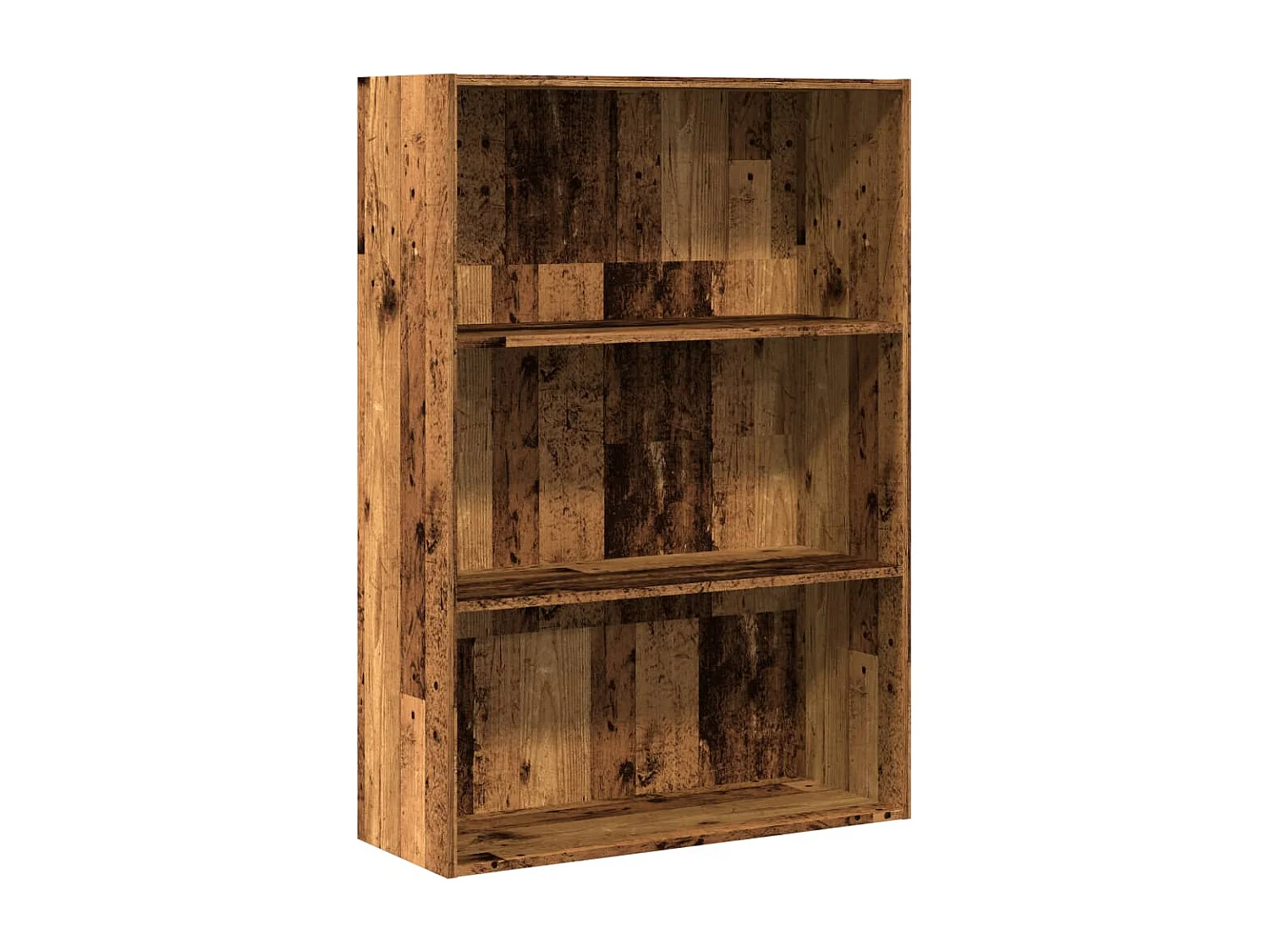 Libreria Legno Antico 80x30x114 cm in Legno Multistrato