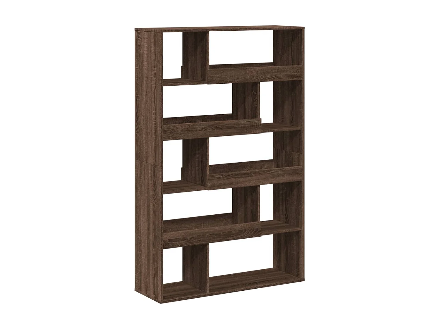 Cloison de séparation chêne marron bois d'ingénierie