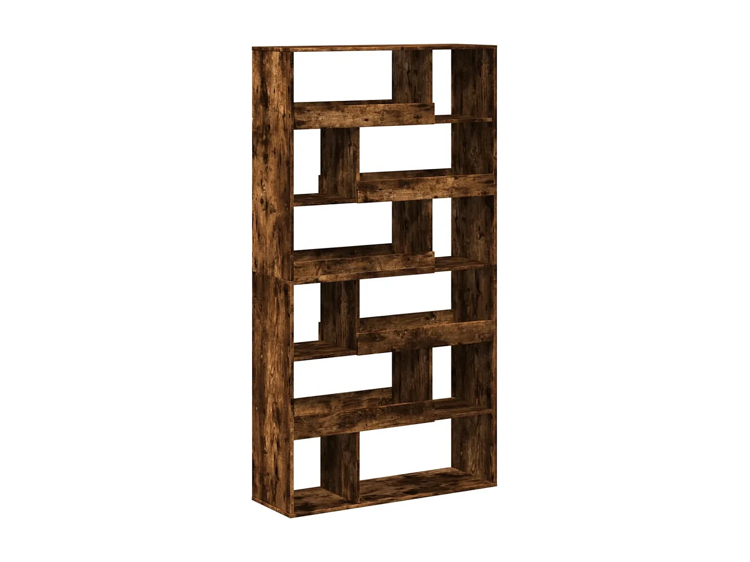 Buffet haut chêne sonoma 92x33x180 cm bois d'ingénierie