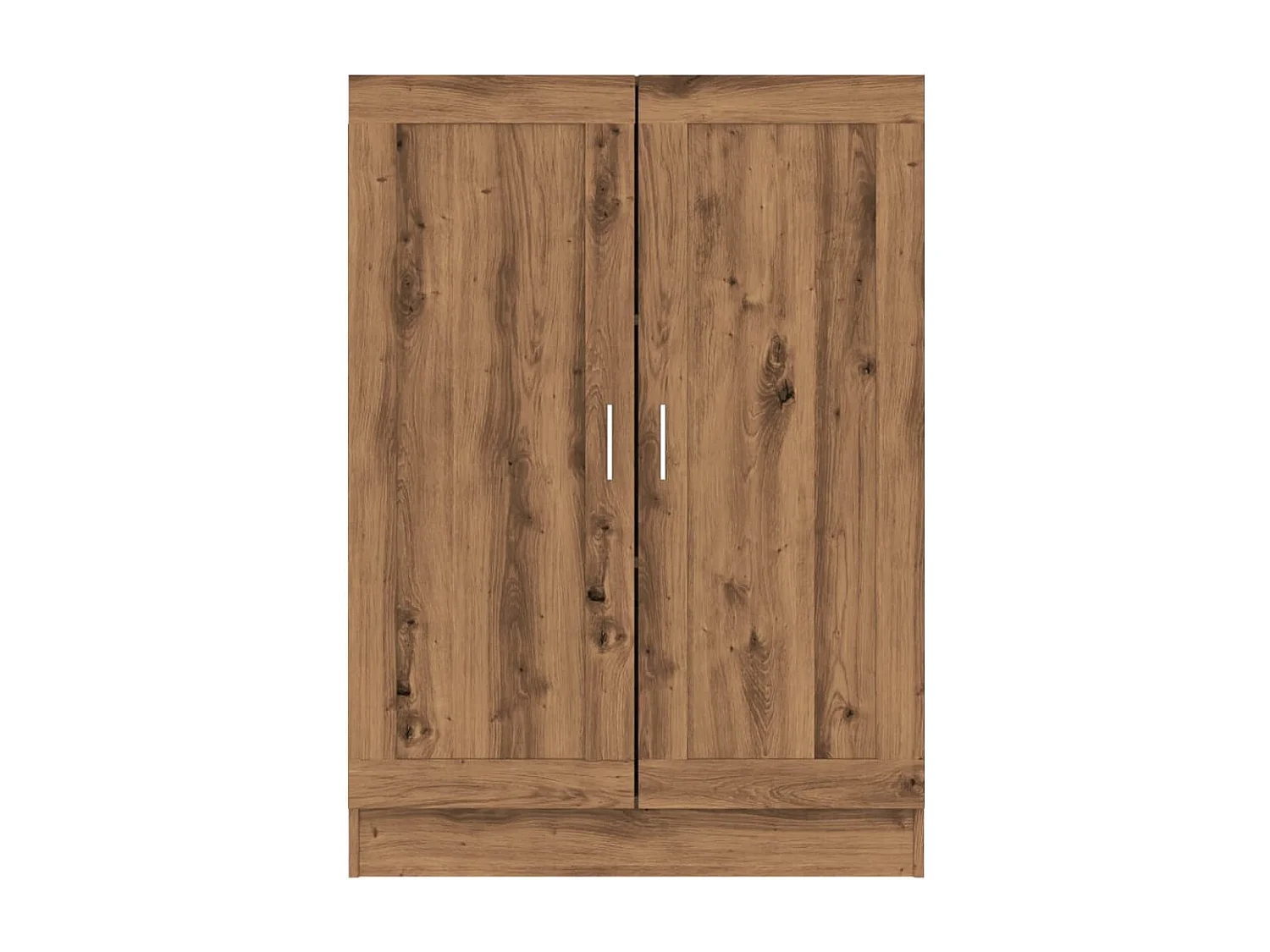 Bibliothèque chêne artisanal 82,5x30,5x115 cm bois d'ingénierie