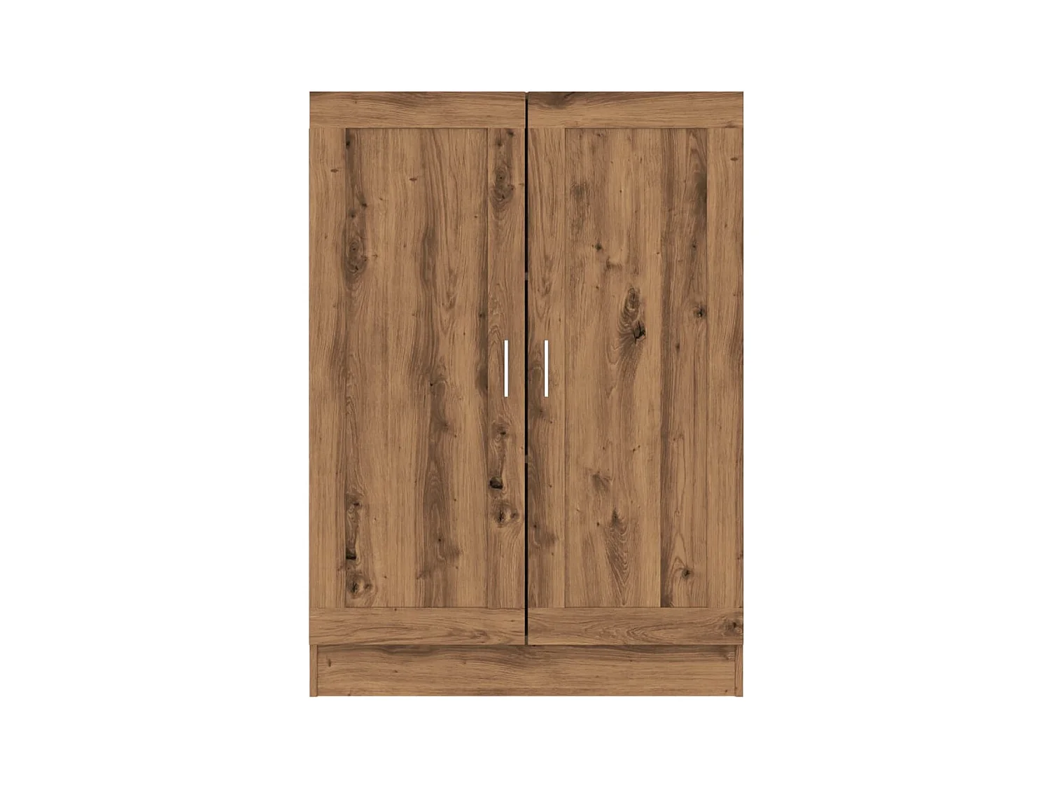 Boekenkast 82,5x30,5x115 cm bewerkt hout artisanaal eikenkleur