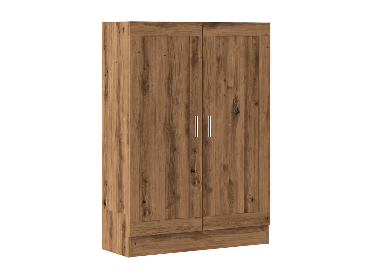 Bibliothèque chêne artisanal 82,5x30,5x115 cm bois d'ingénierie