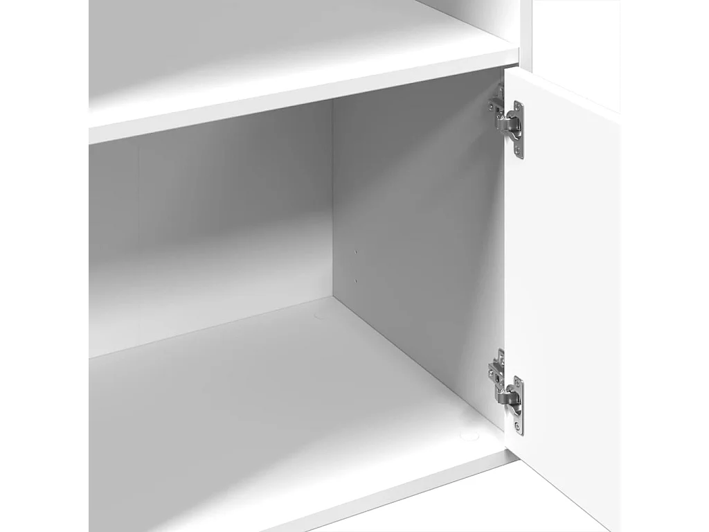 Bibliothèque chêne marron 102x32x102 cm bois d'ingénierie