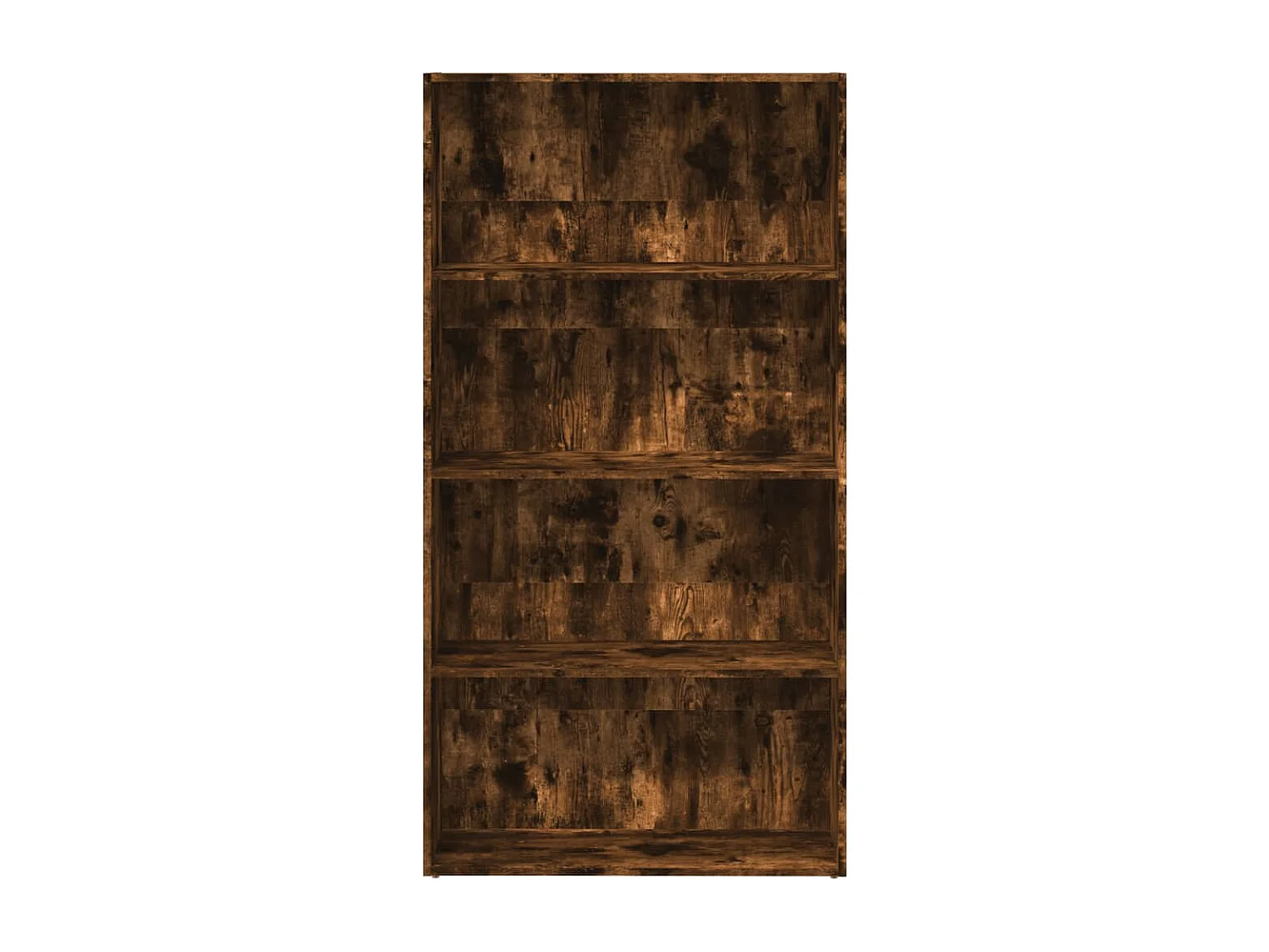 Libreria Rovere Fumo 80x30x152 cm in Legno Multistrato