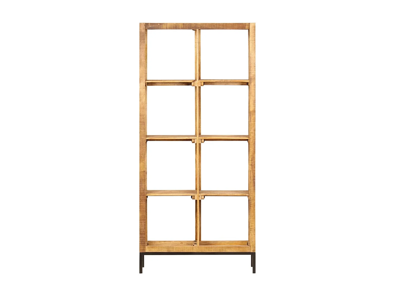 Estantería madera maciza de mango 80x25x175 cm