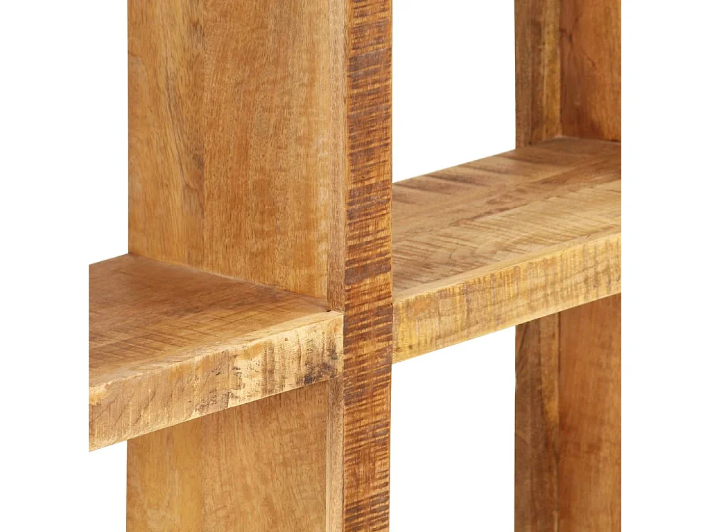 Estantería madera maciza de mango 80x25x175 cm