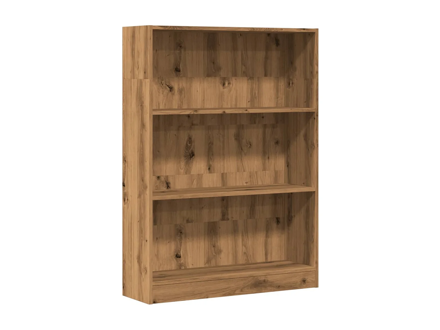 Libreria Rovere Artigianale 80x24x109 cm in Legno Multistrato