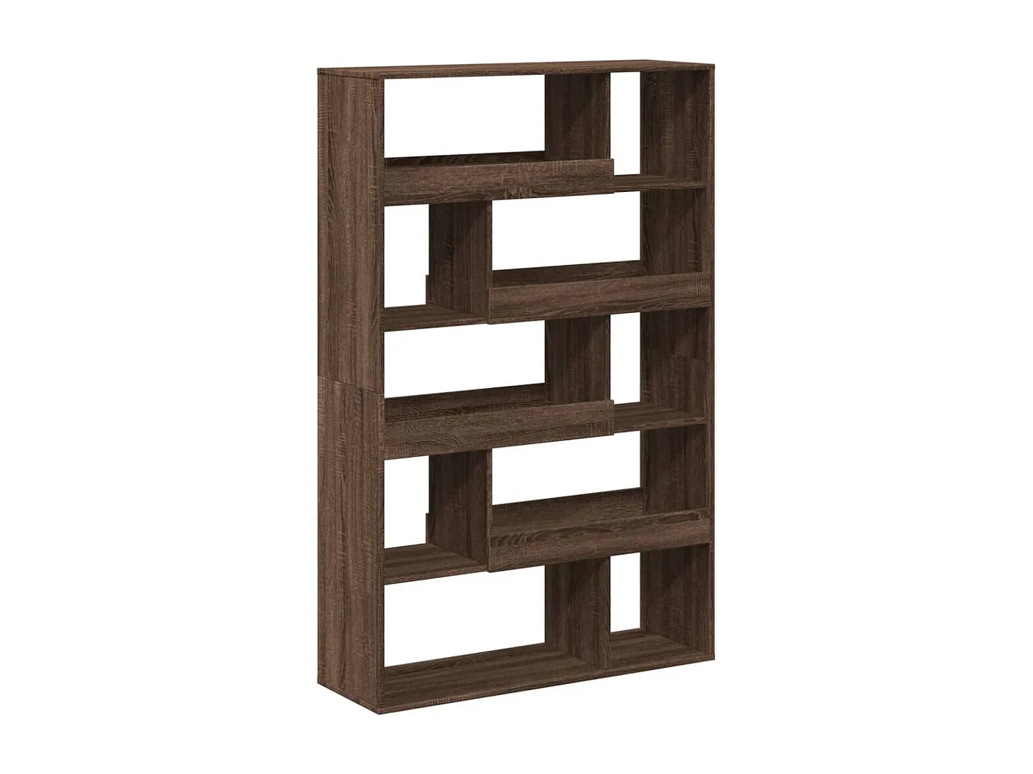 kamerscherm 100x33x156,5 cm bewerkt hout grijs sonoma eiken