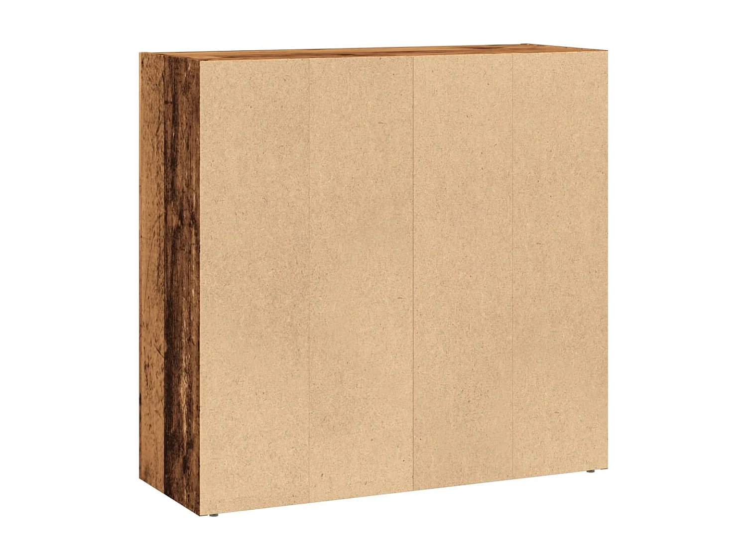 Bibliothèque noir 60x24x109 cm bois d'ingénierie