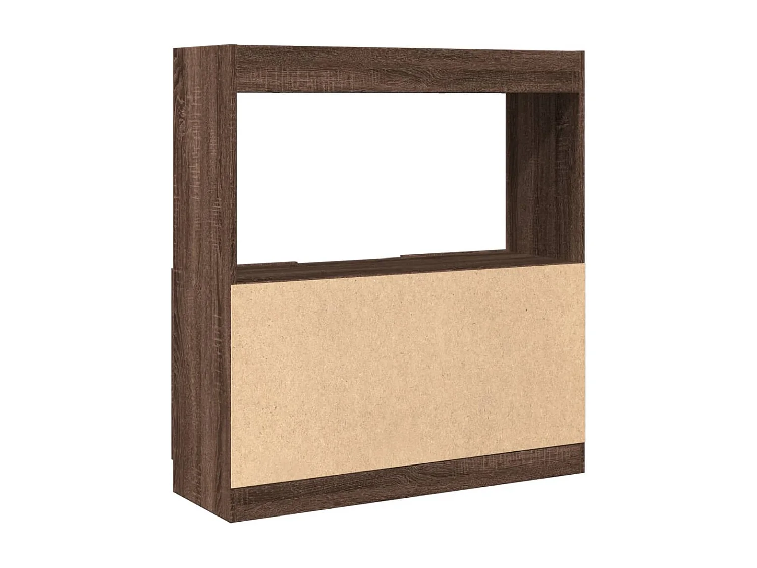 Buffet haut chêne sonoma 92x33x100 cm bois d'ingénierie