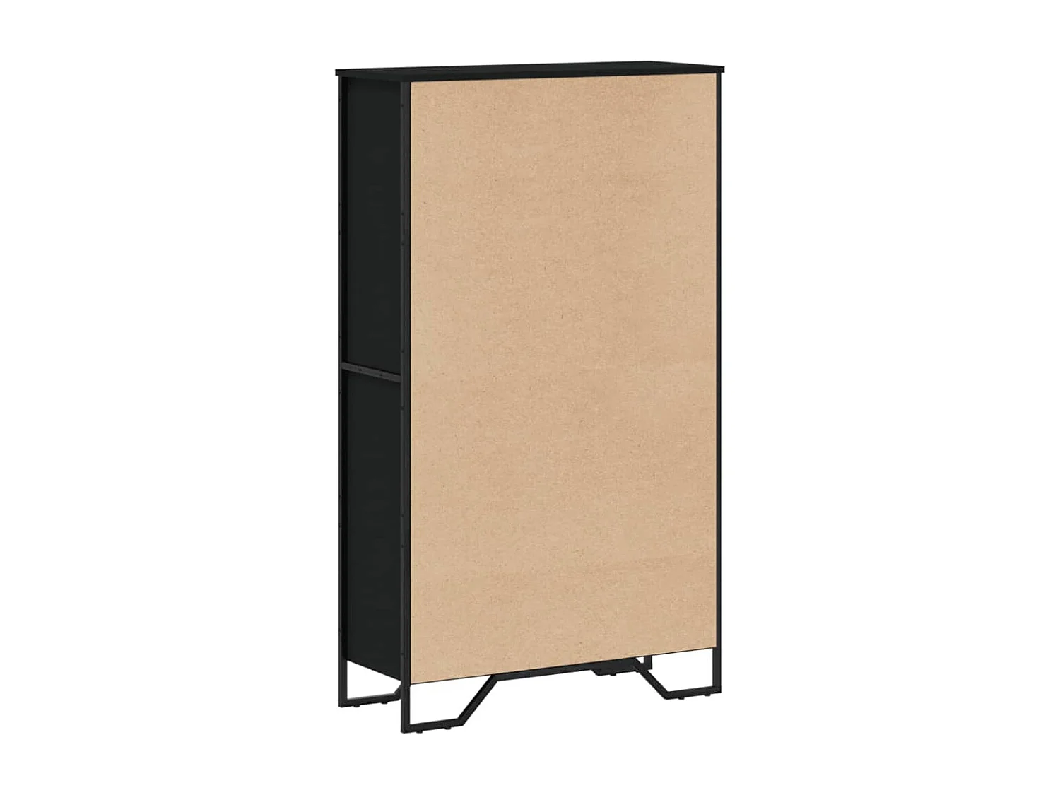 Bibliothèque chêne marron 50x31x106 cm bois d'ingénierie