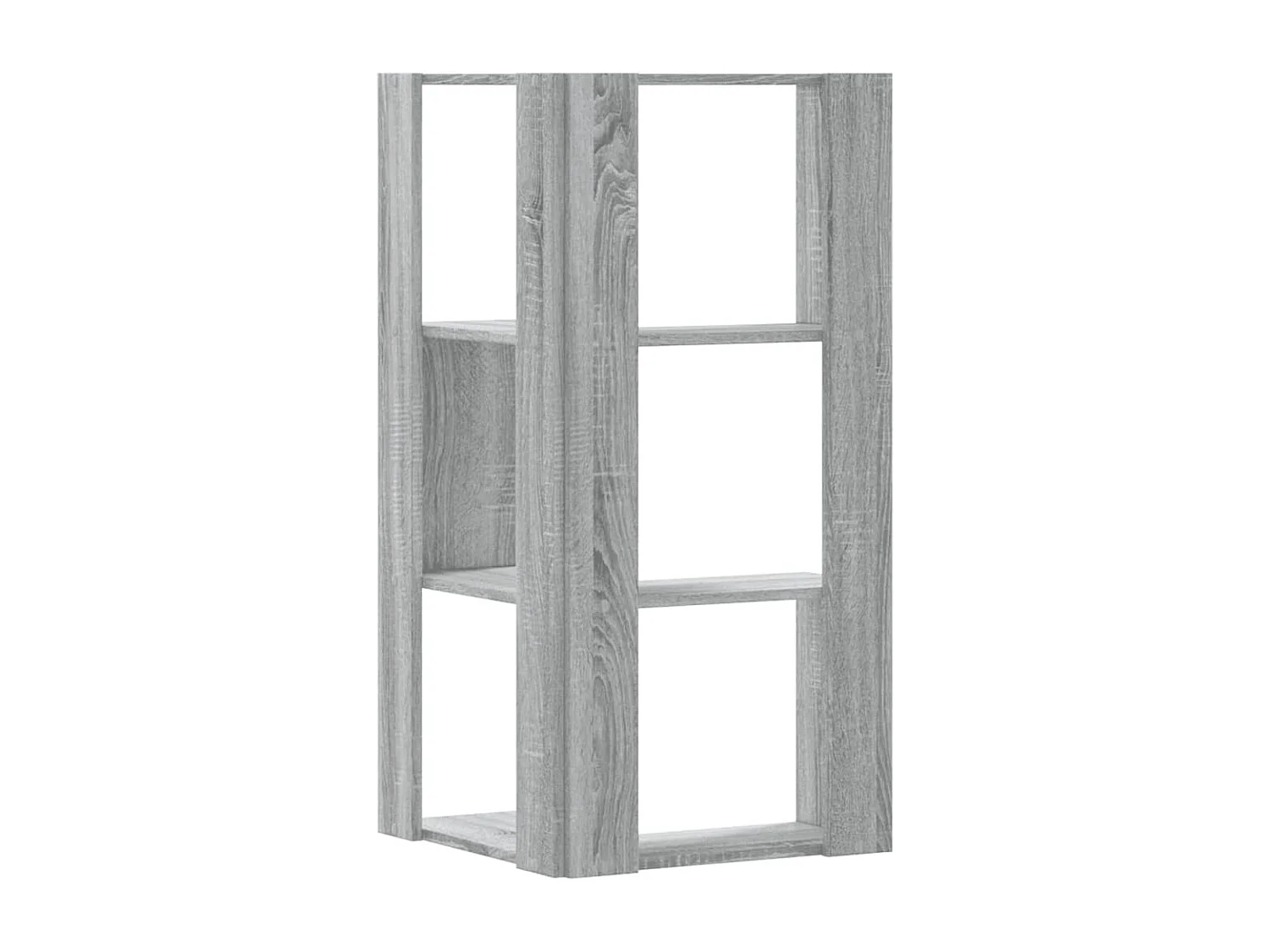 Estantería madera de ingeniería roble Sonoma 102x32x102 cm