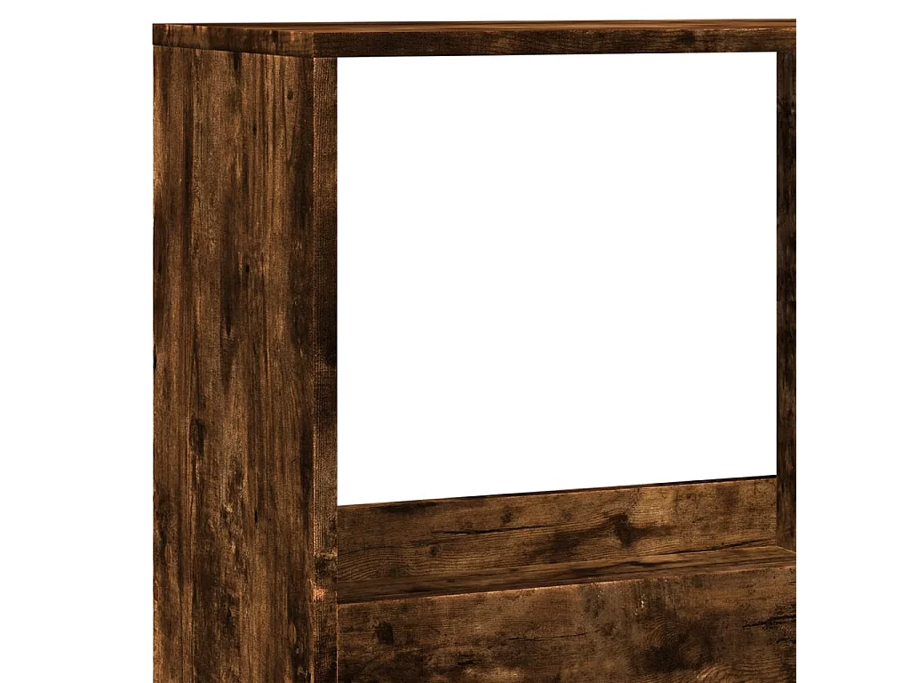 Credenza Nera 92x33x140 cm in Legno Multistrato