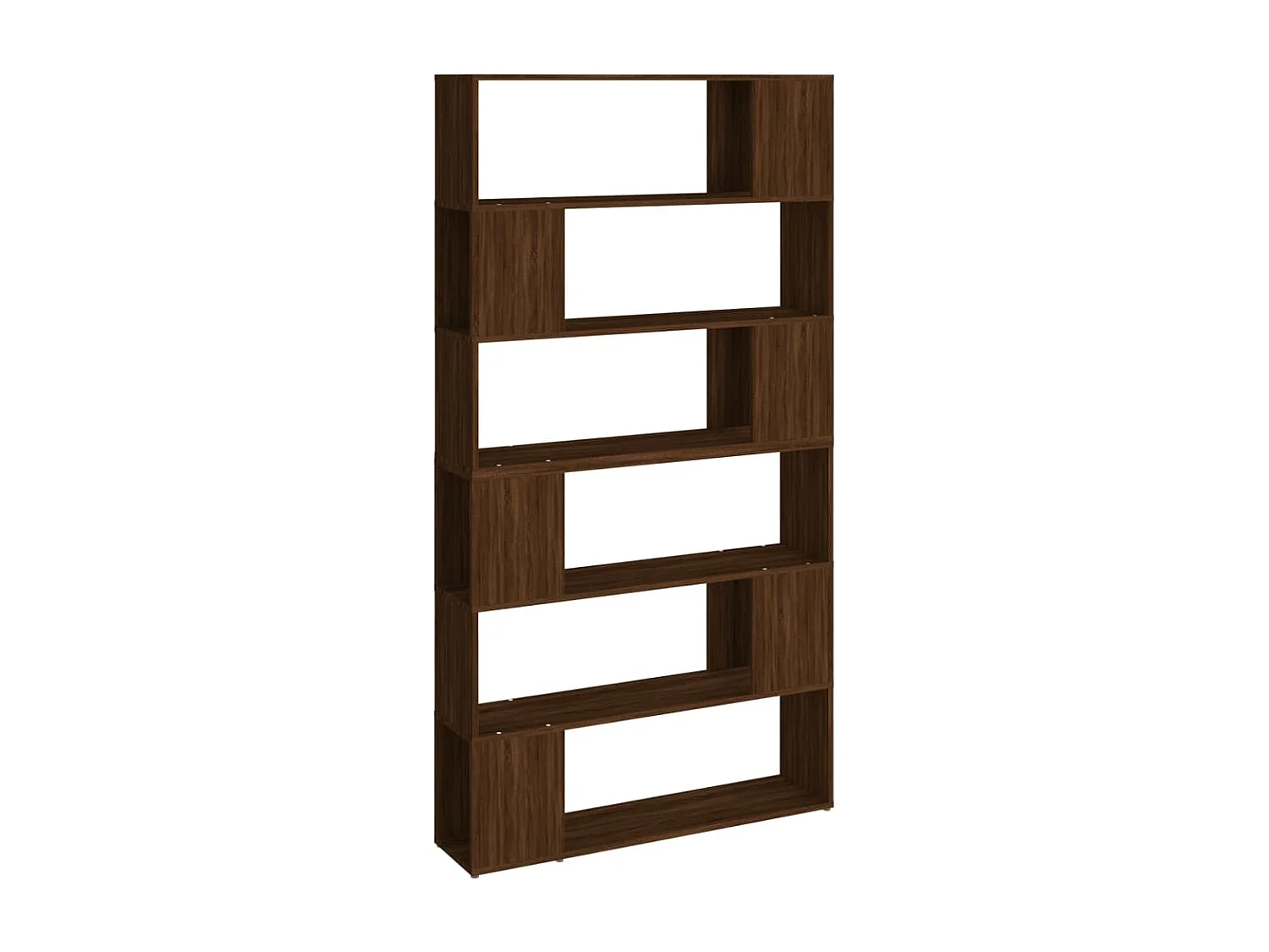 Estante/divisória 100x24x188 cm carvalho castanho