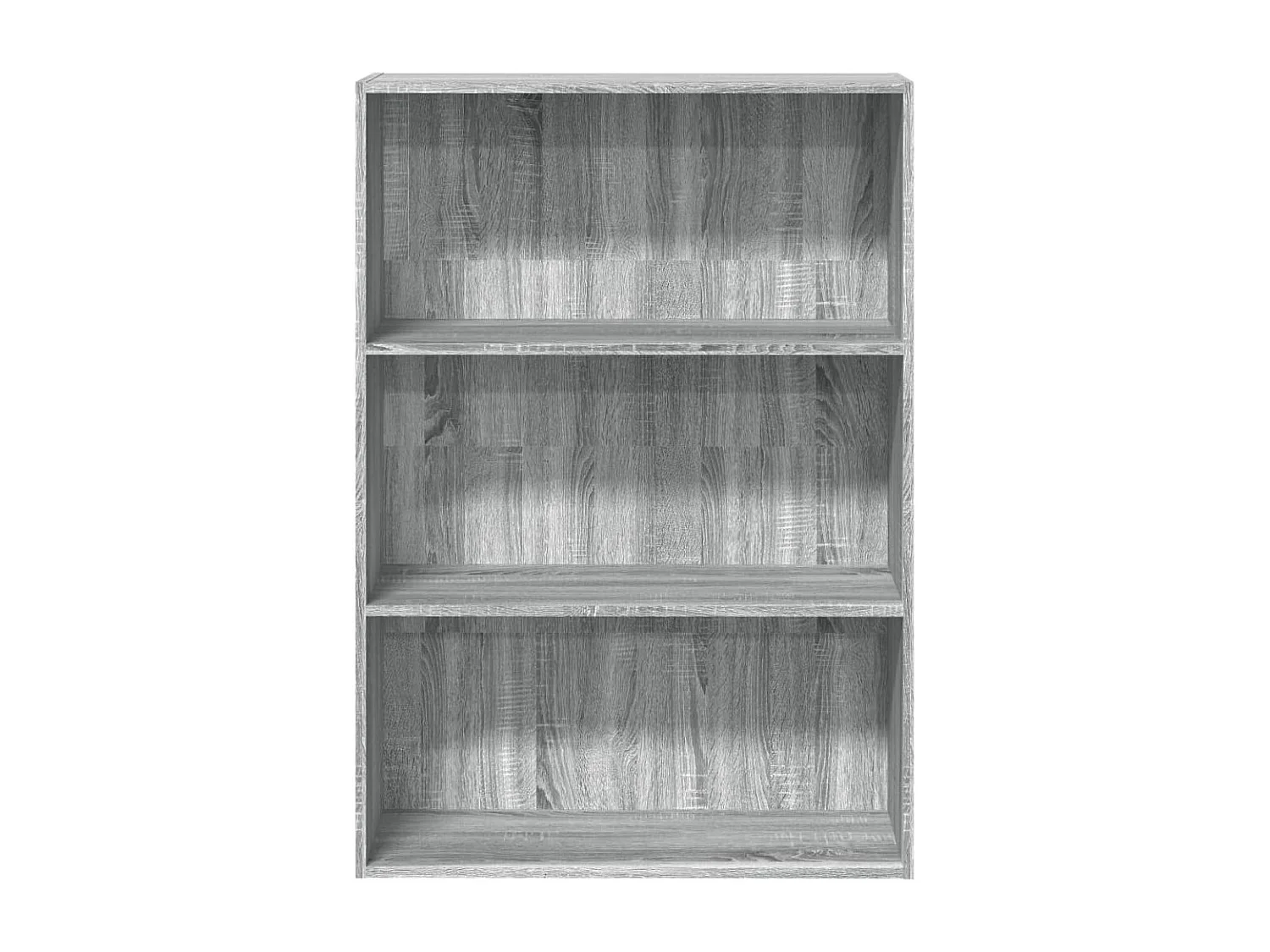 Bibliothèque sonoma gris 80x30x114 cm bois d'ingénierie