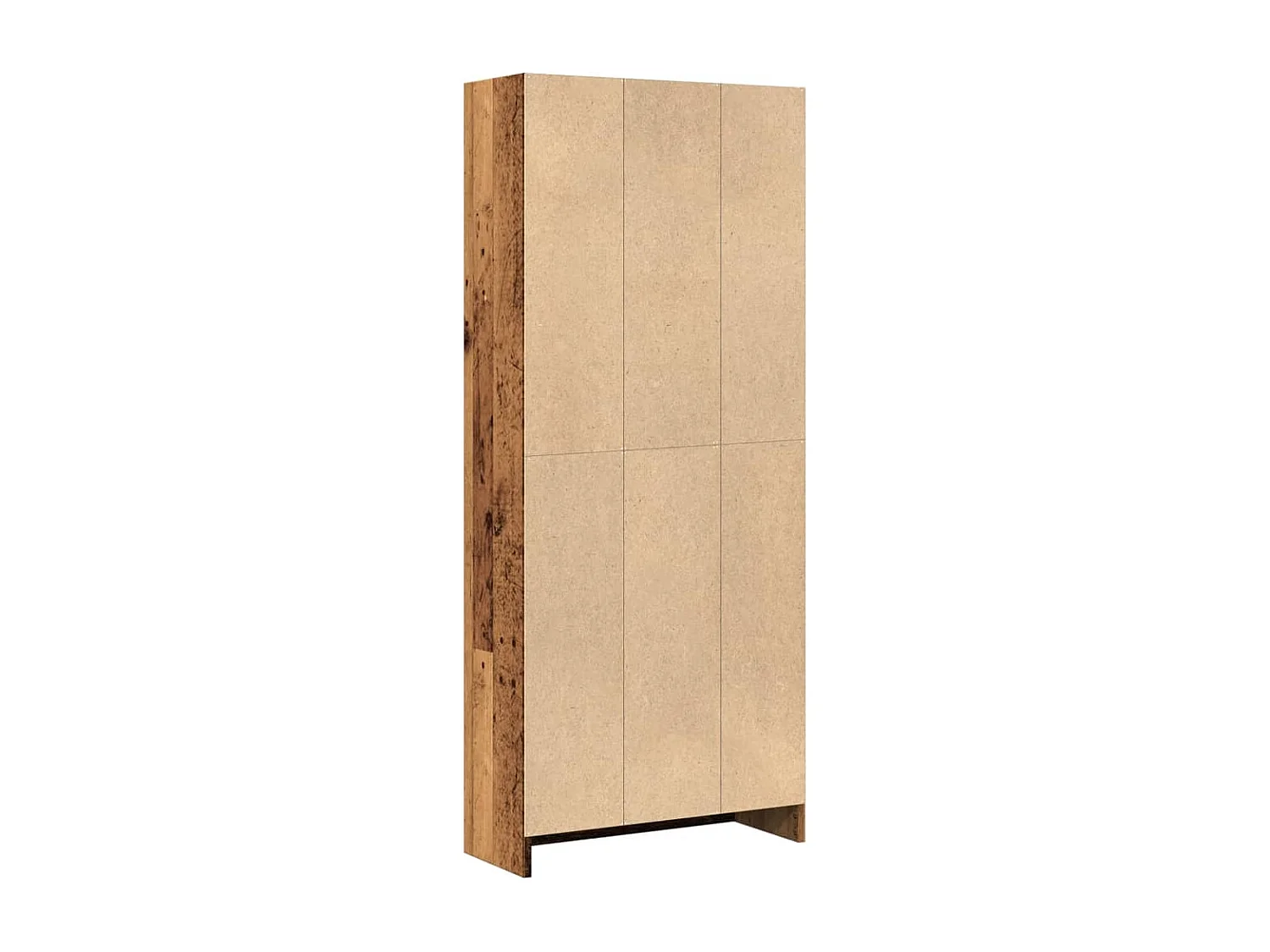 Bibliothèque sonoma gris 80x30x114 cm bois d'ingénierie