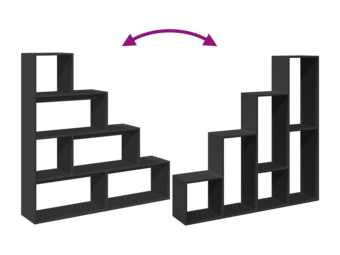 Raumteiler-Bücherregal Artisan-Eiche 69,5x29x69,5 cm