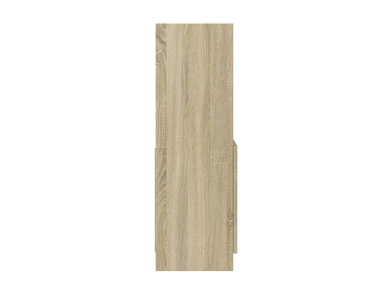 Credenza Bianca 92x33x100 cm in Legno Multistrato