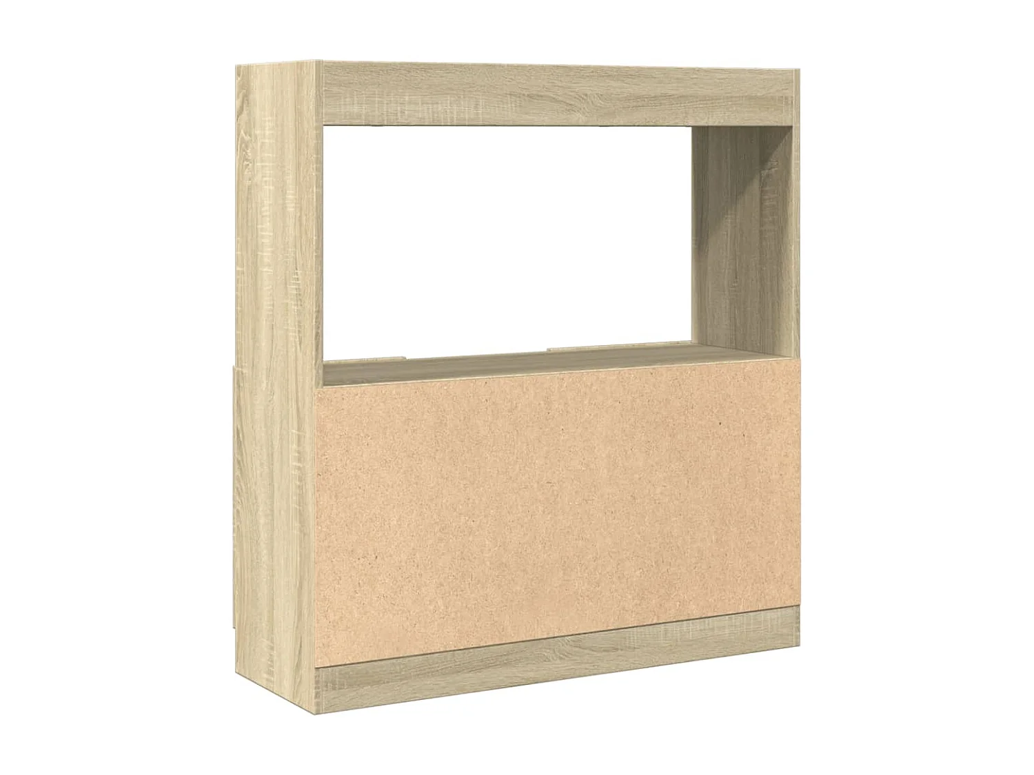 Highboard Weiß 92x33x100 cm Holzwerkstoff
