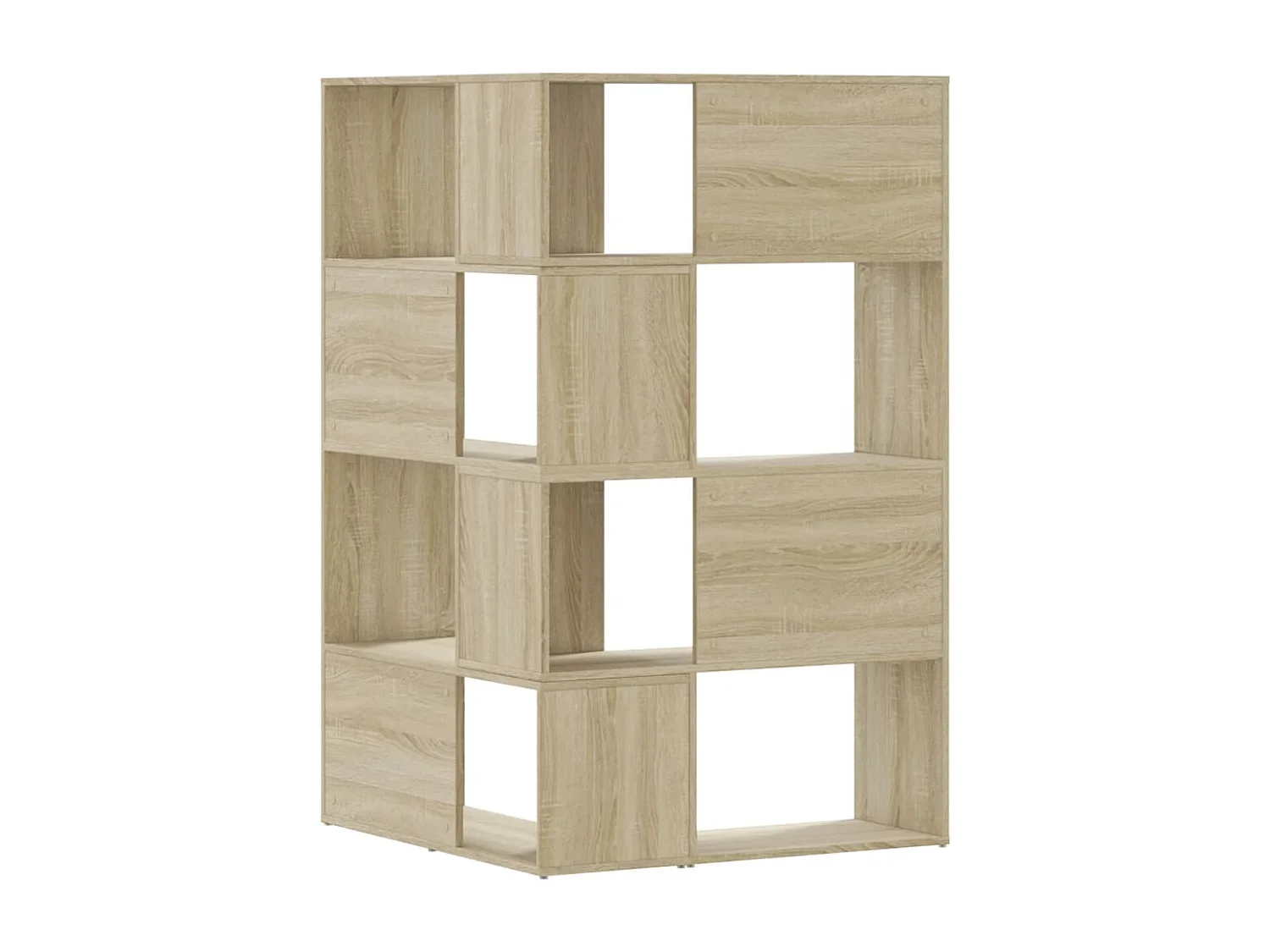 Bibliothèque chêne sonoma 80x31x169 cm bois d'ingénierie