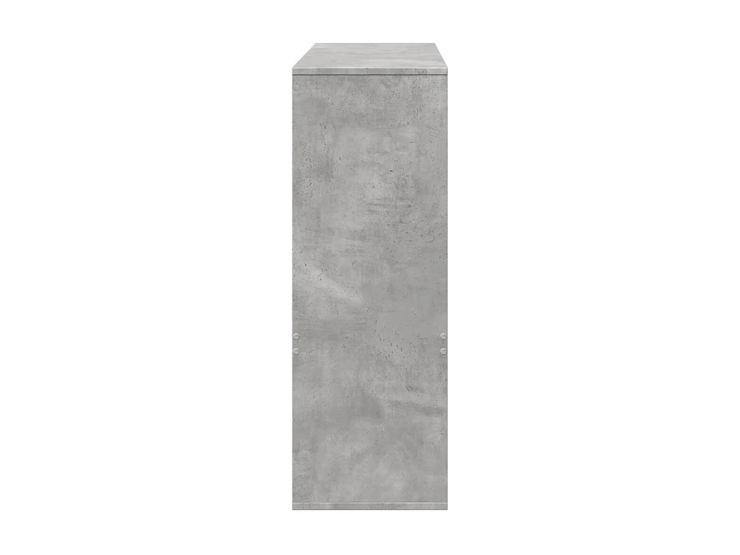 Bibliothèque/Séparateur de pièce gris béton 100x33x94,5 cm