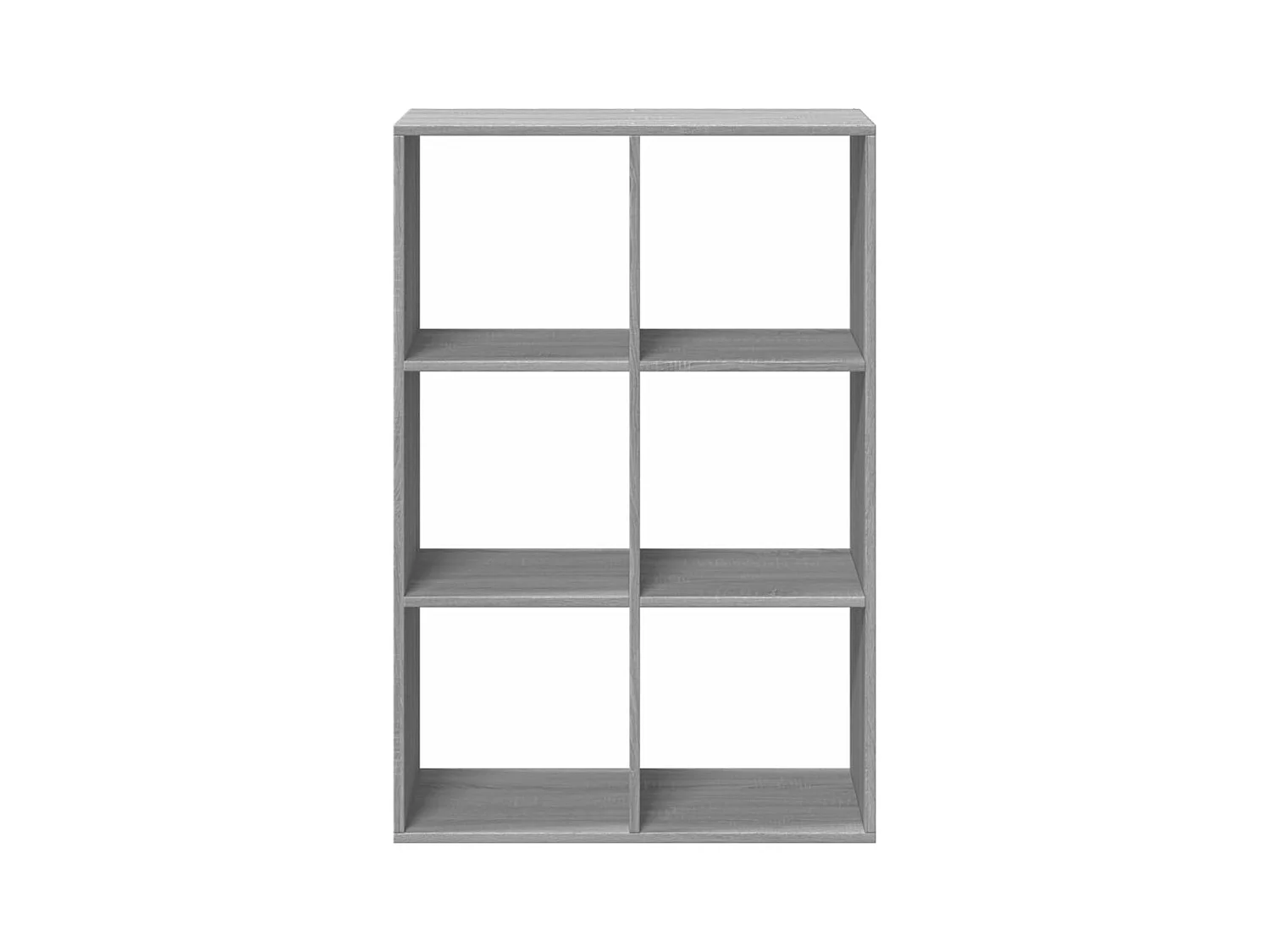 Estante divisória 69,5x29x103,5 cm deriv. madeira cinza sonoma