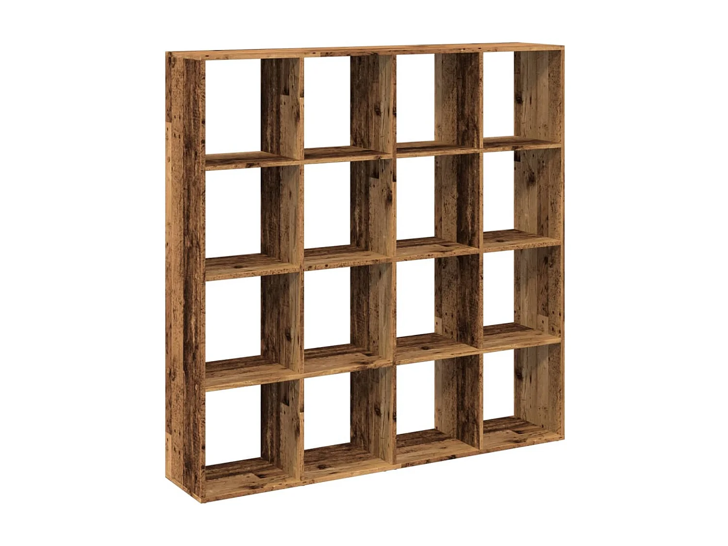 Estantería madera de ingeniería gris Sonoma 137,5x29x137,5 cm