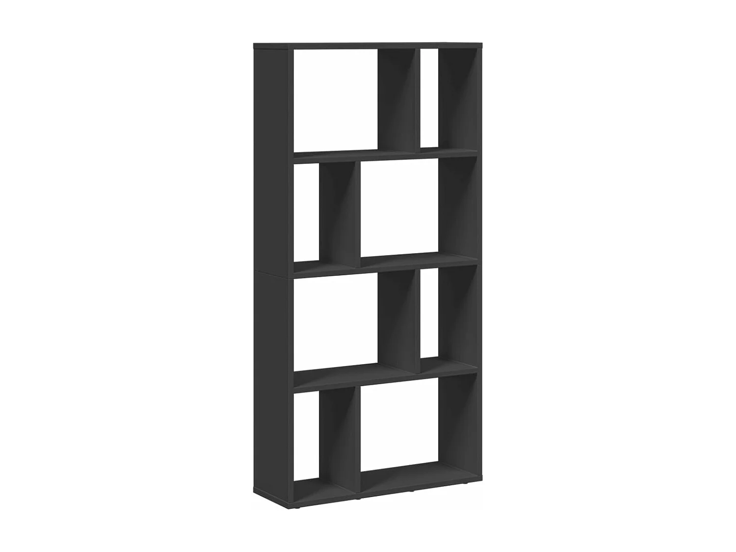 Bibliothèque chêne artisanal 60x20x120 cm bois d'ingénierie