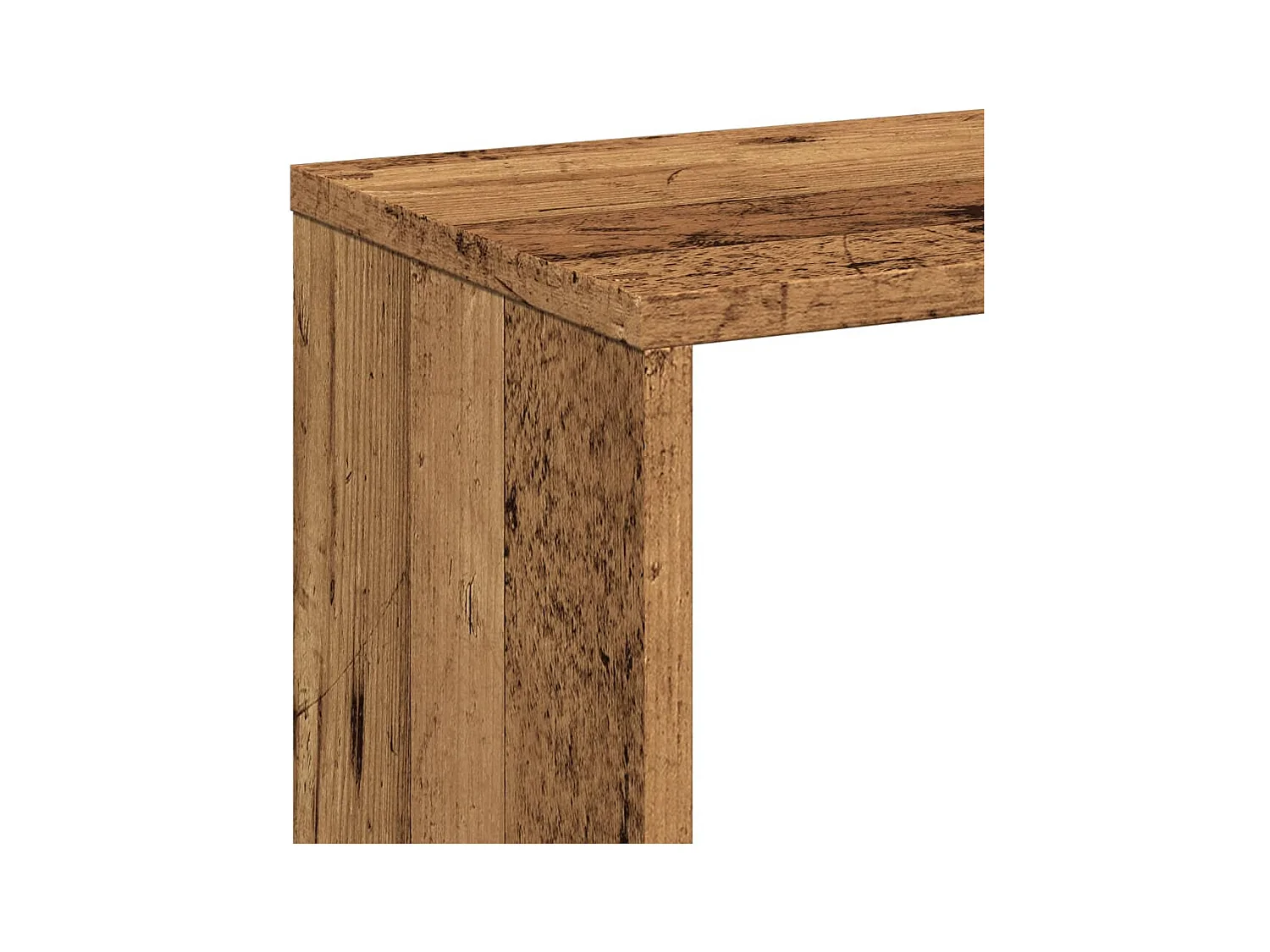 Étagère séparatrice de pièce sonoma gris 67x25x161,5 cm