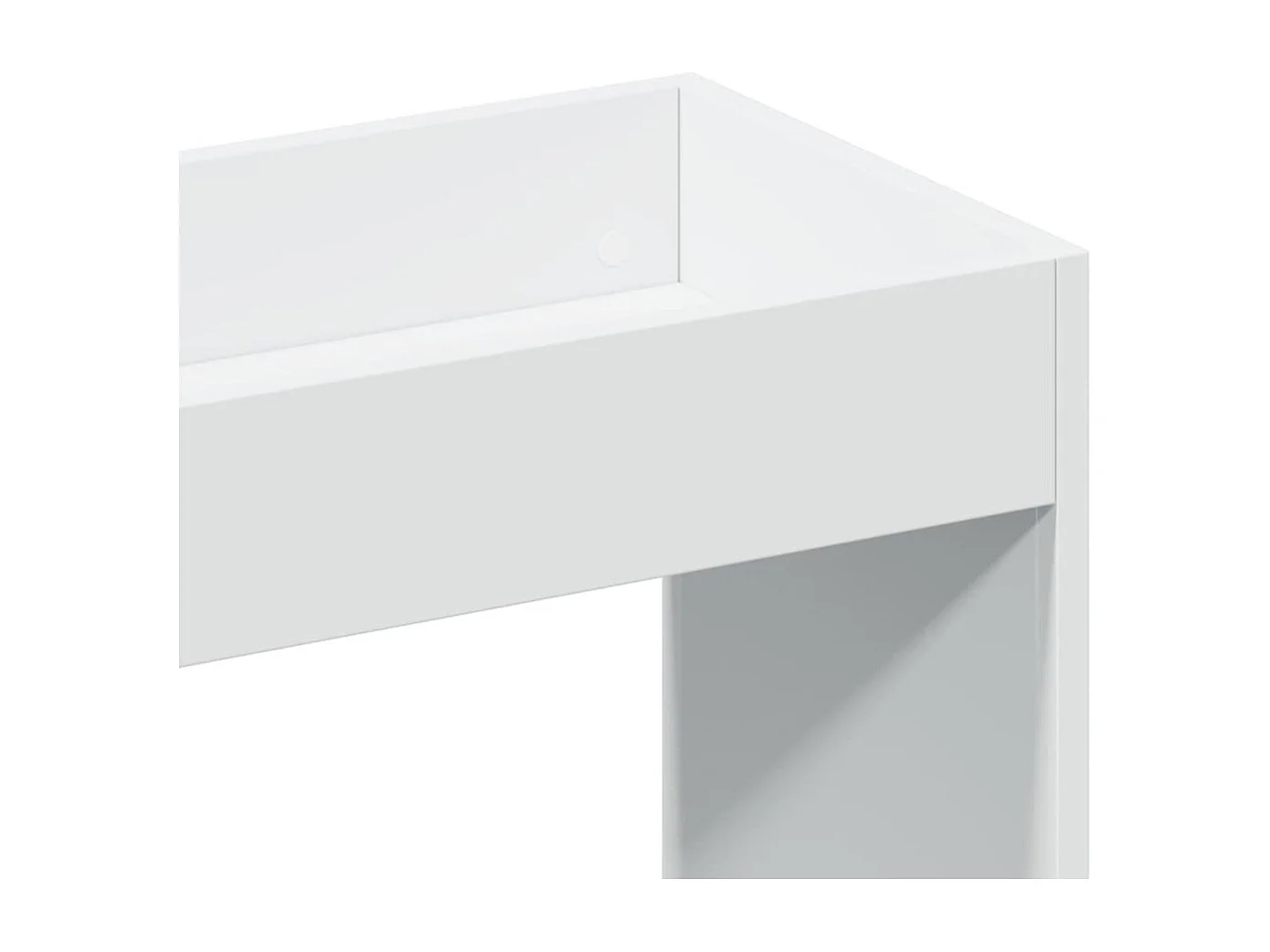 Buffet haut sonoma gris 63x33x140 cm bois d'ingénierie