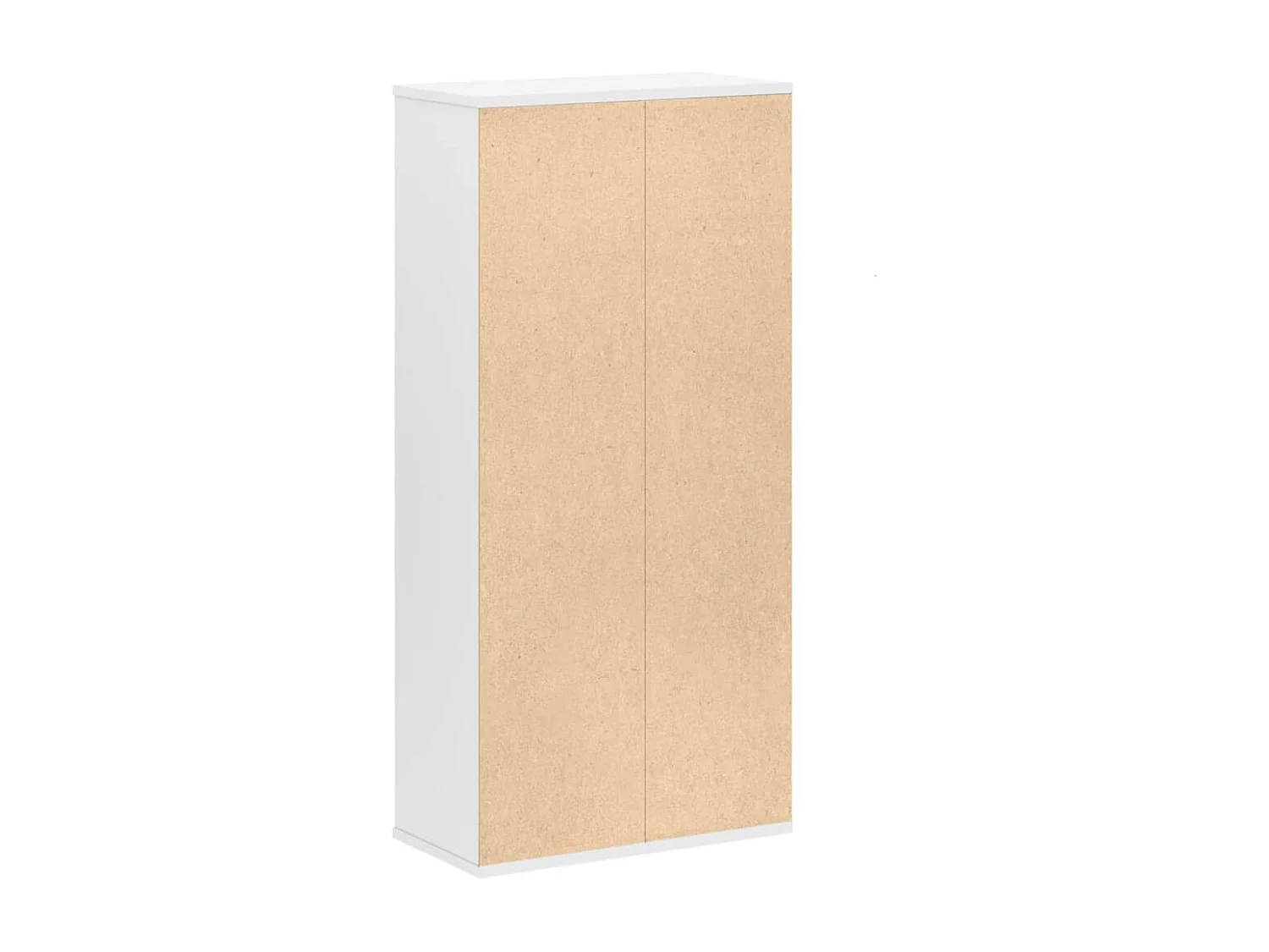 Bibliothèque 5 niveaux blanc 45x23,5x162,5 cm bois d'ingénierie