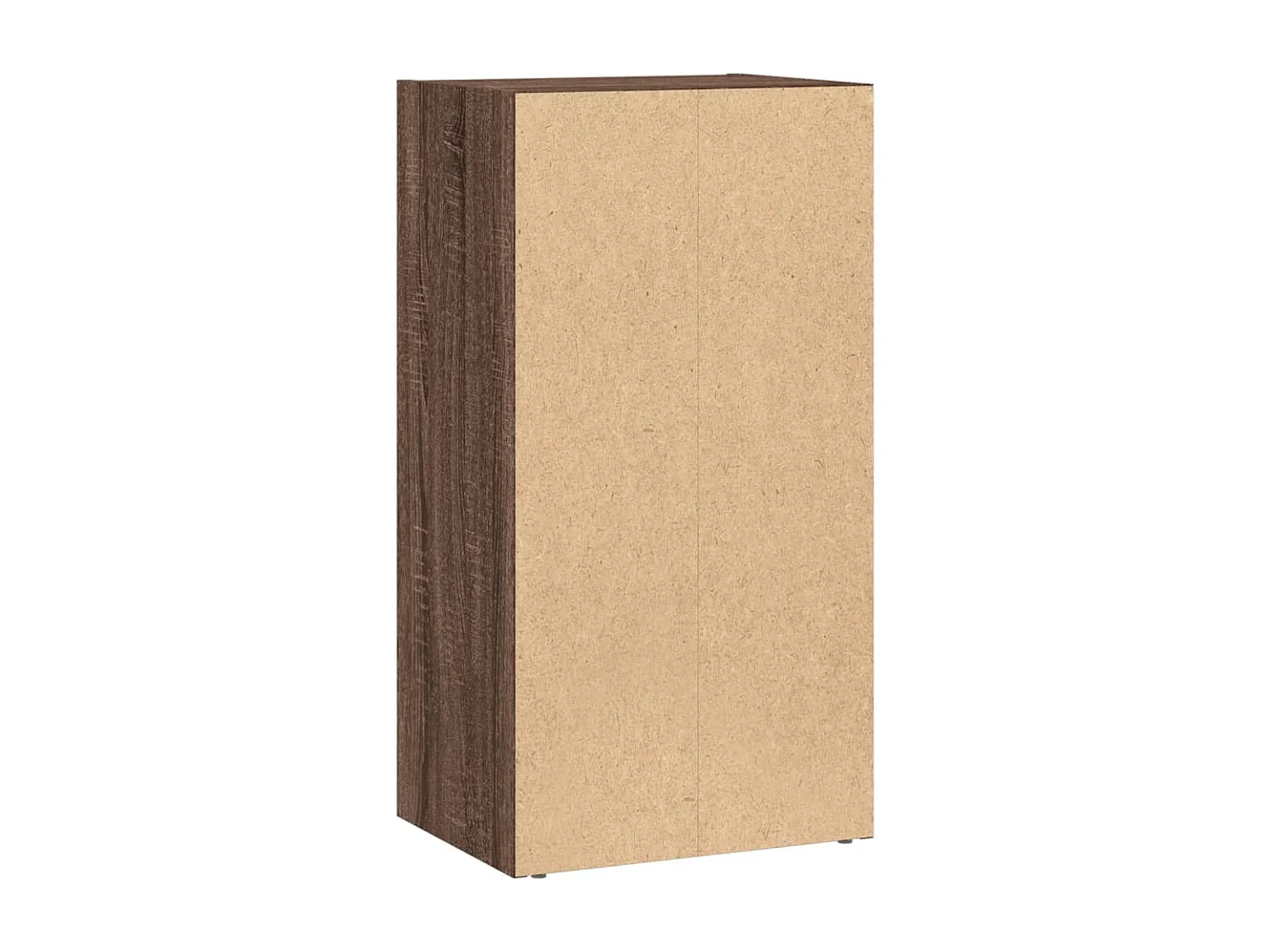 Bibliothèque chêne artisanal 40x30x77 cm bois d'ingénierie