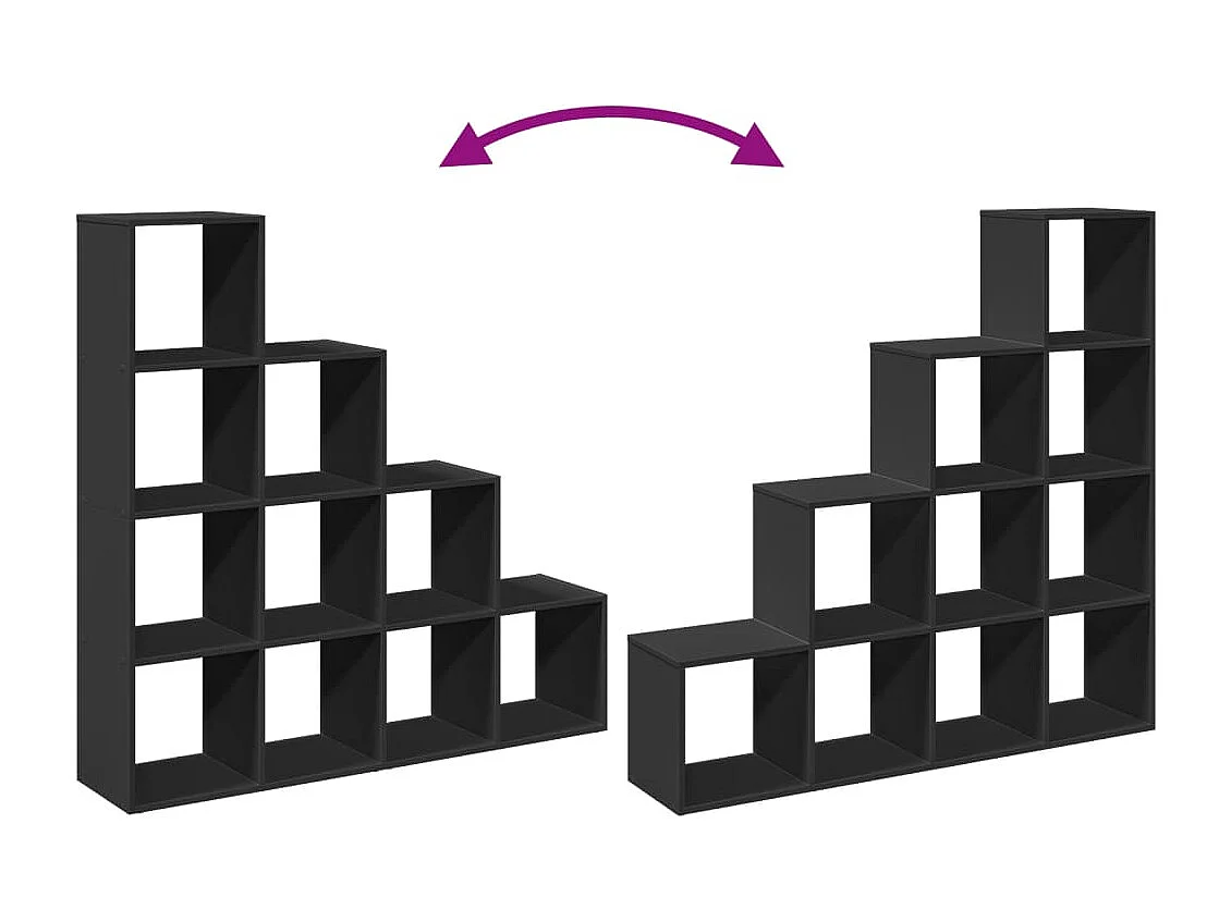 Libreria Divisorio Rovere Sonoma 102x29x103,5 cm in Truciolato