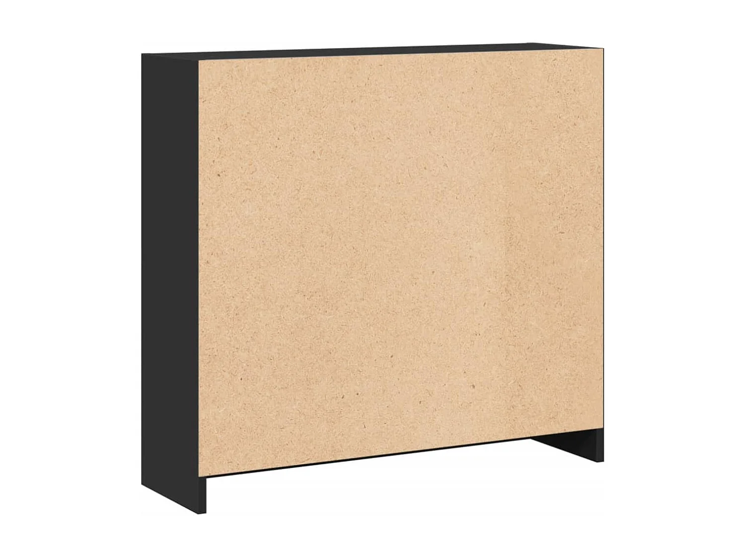 Libreria/Mobile TV Nero 36x30x114 cm in Legno Multistrato